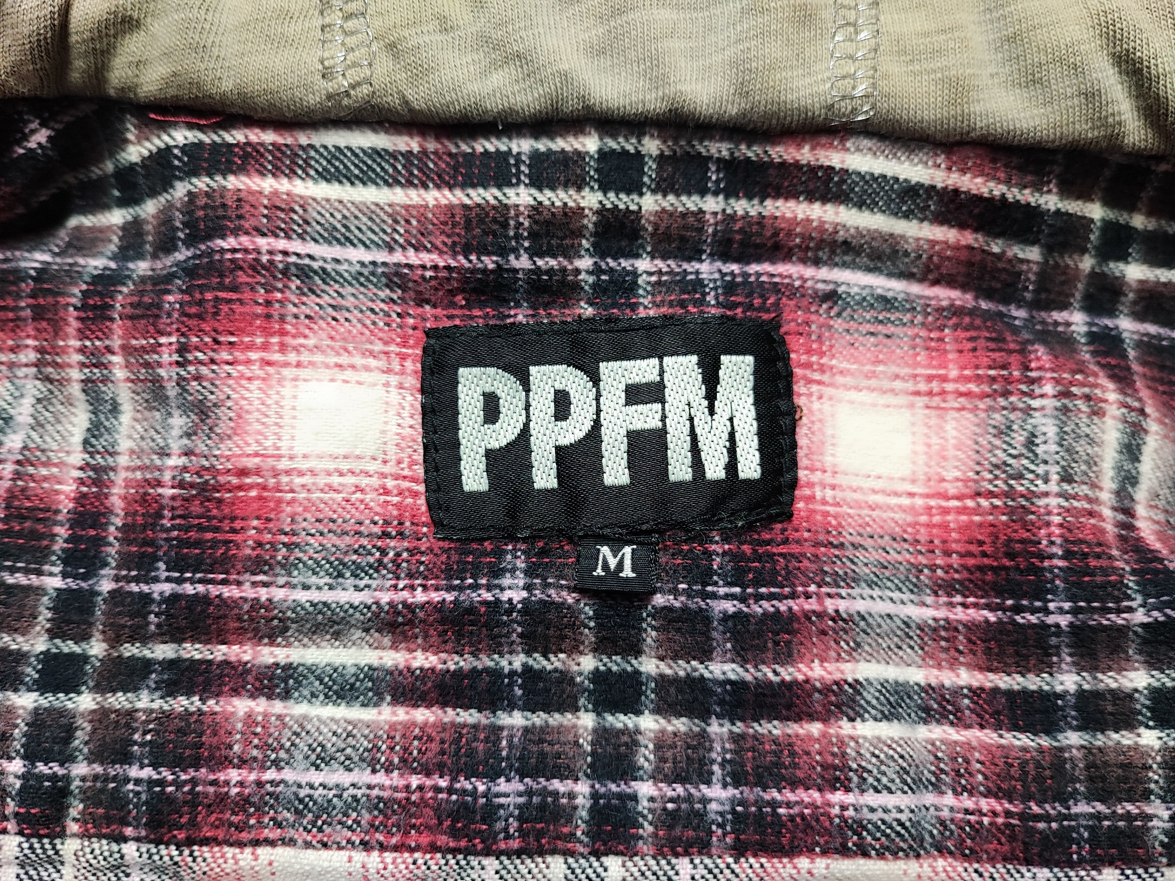 PPFM PPFM Double Layered Flannel Hoodie/Shirt Size US M / EU 48-50 / 2 - 16 Thumbnail