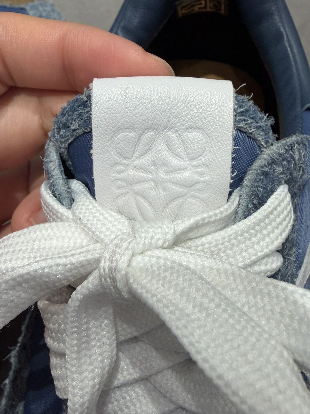 Loewe NIB Denim Flow Runner Sneakers - Blue, 36 Size US 6 / IT 36 - 6 Thumbnail