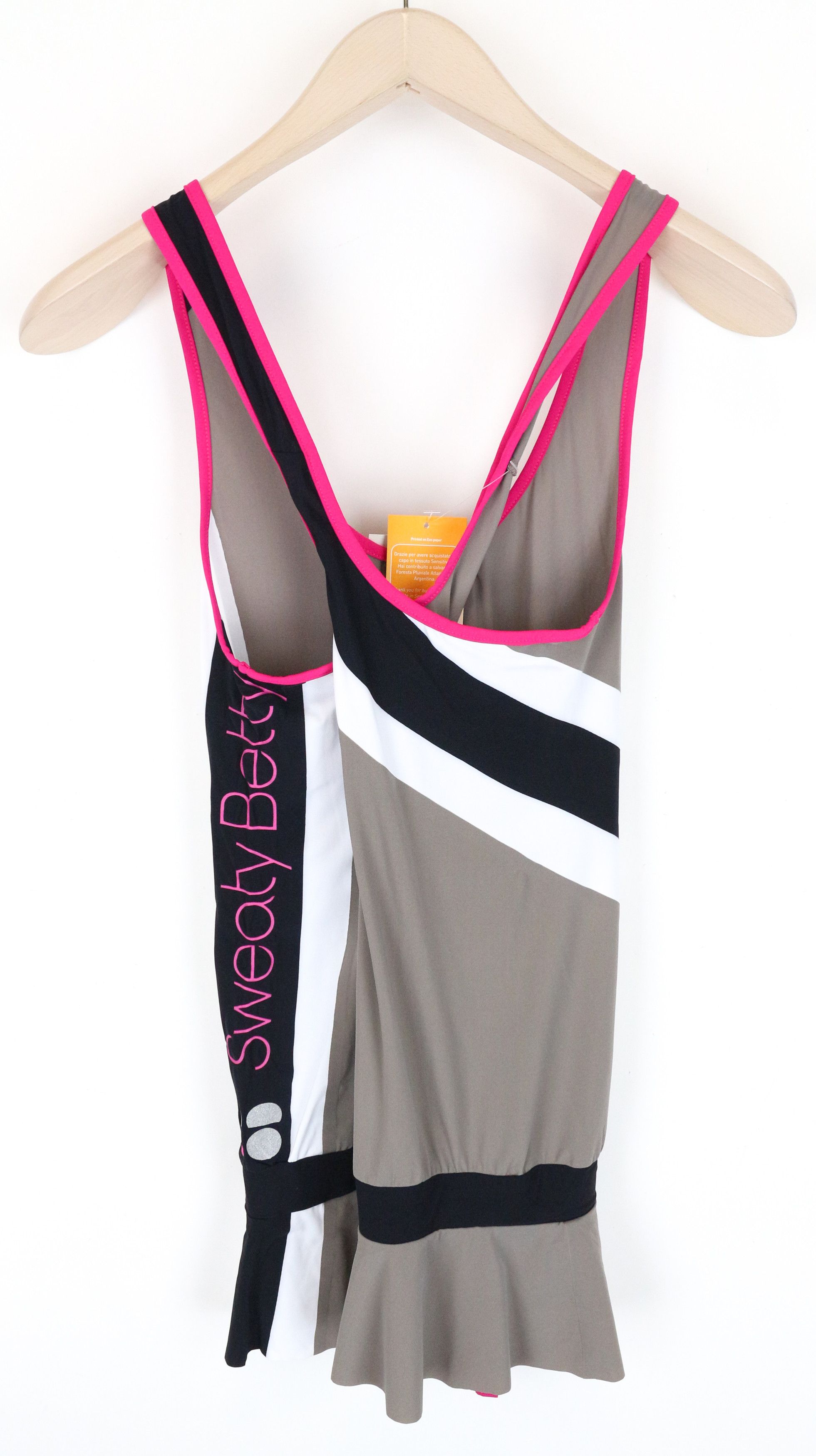 Sweaty Betty RACE OVERVEST XS Grey Stretch Running Sleeveless Top 61718 Size XS / US 0-2 / IT 36-38 - 2 Thumbnail