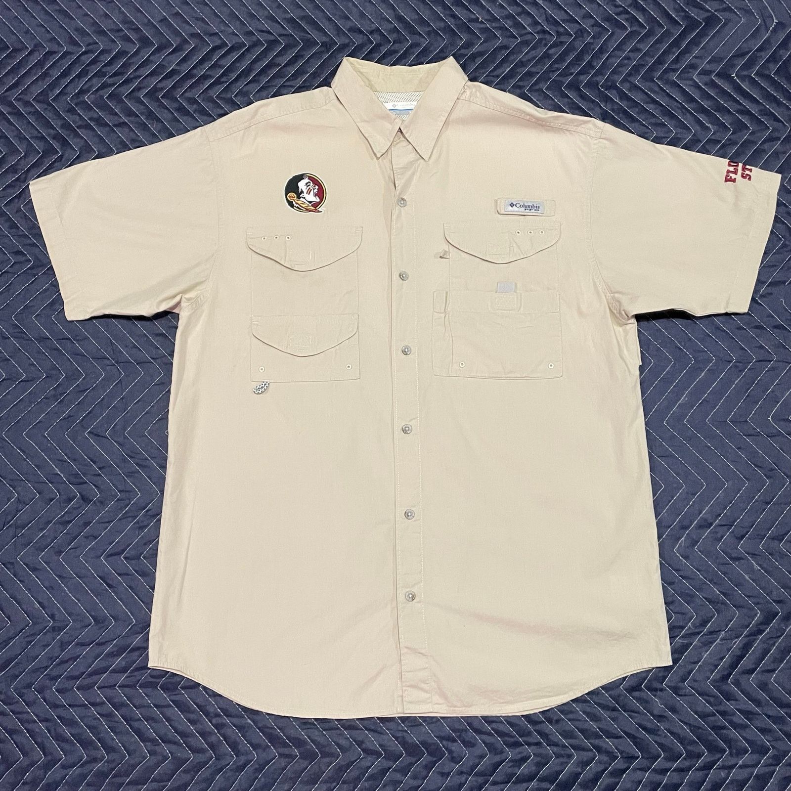 Columbia Columbia Short Sleeve Button Down Size US M / EU 48-50 / 2 - 1 Thumbnail