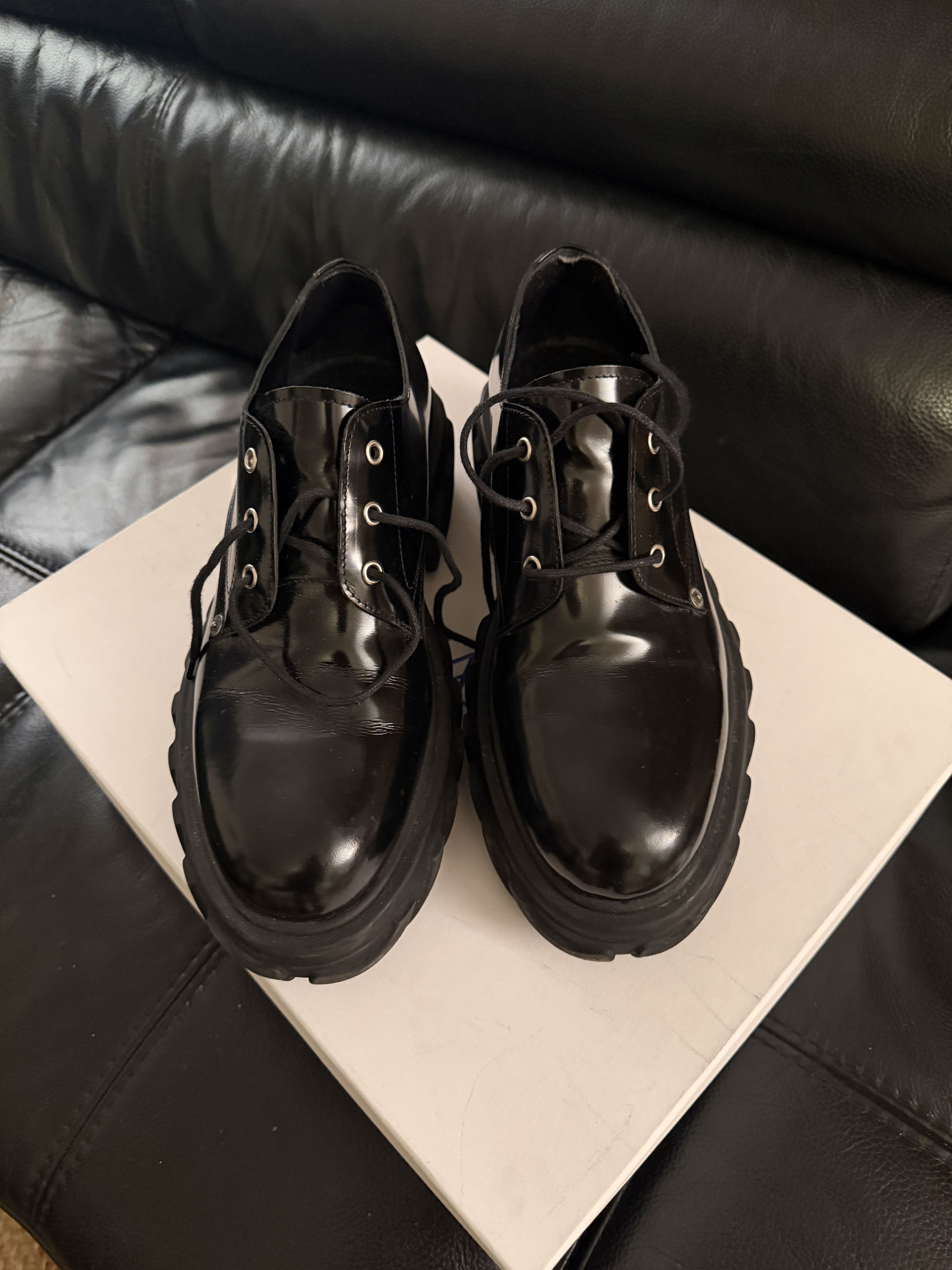 Off-White Off-White Exploration Derby Patent Leather Size US 11.5 / EU 44-45 - 2 Thumbnail