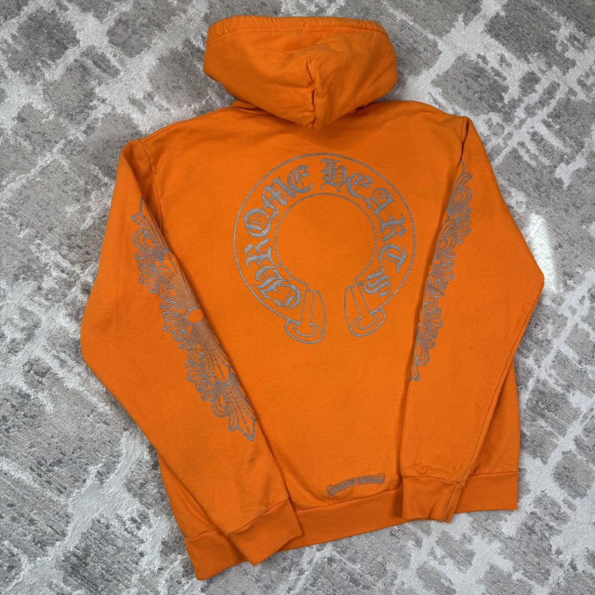 Chrome Hearts Miami Floral horseshoe pullover hoodie Size US M / EU 48-50 / 2 - 1 Thumbnail
