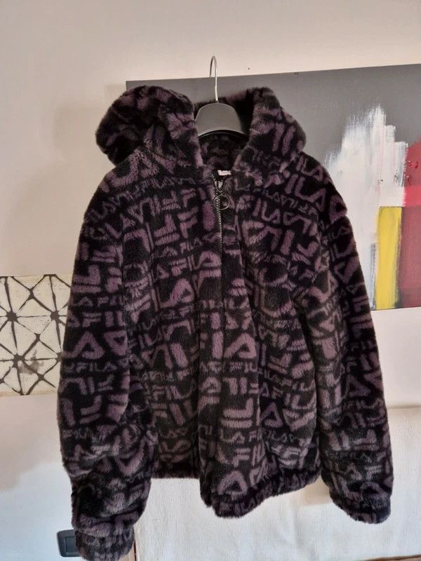 Fila faux fur bomber fila Size S / US 4 / IT 40 - 1 Thumbnail