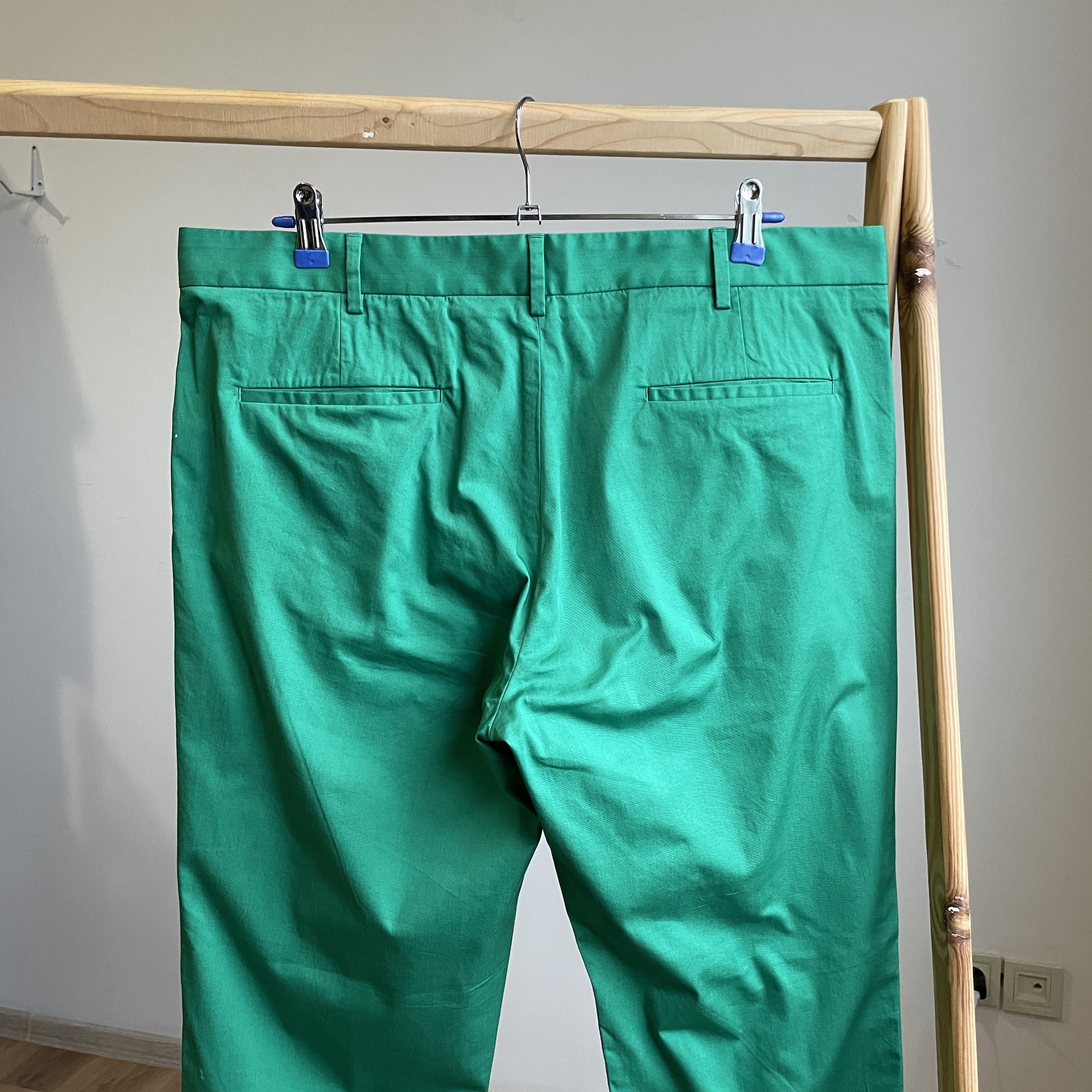 SPOKE BNWT Spoke Build B Lightweight Green Chino Trousers Size US 37 - 4 Thumbnail