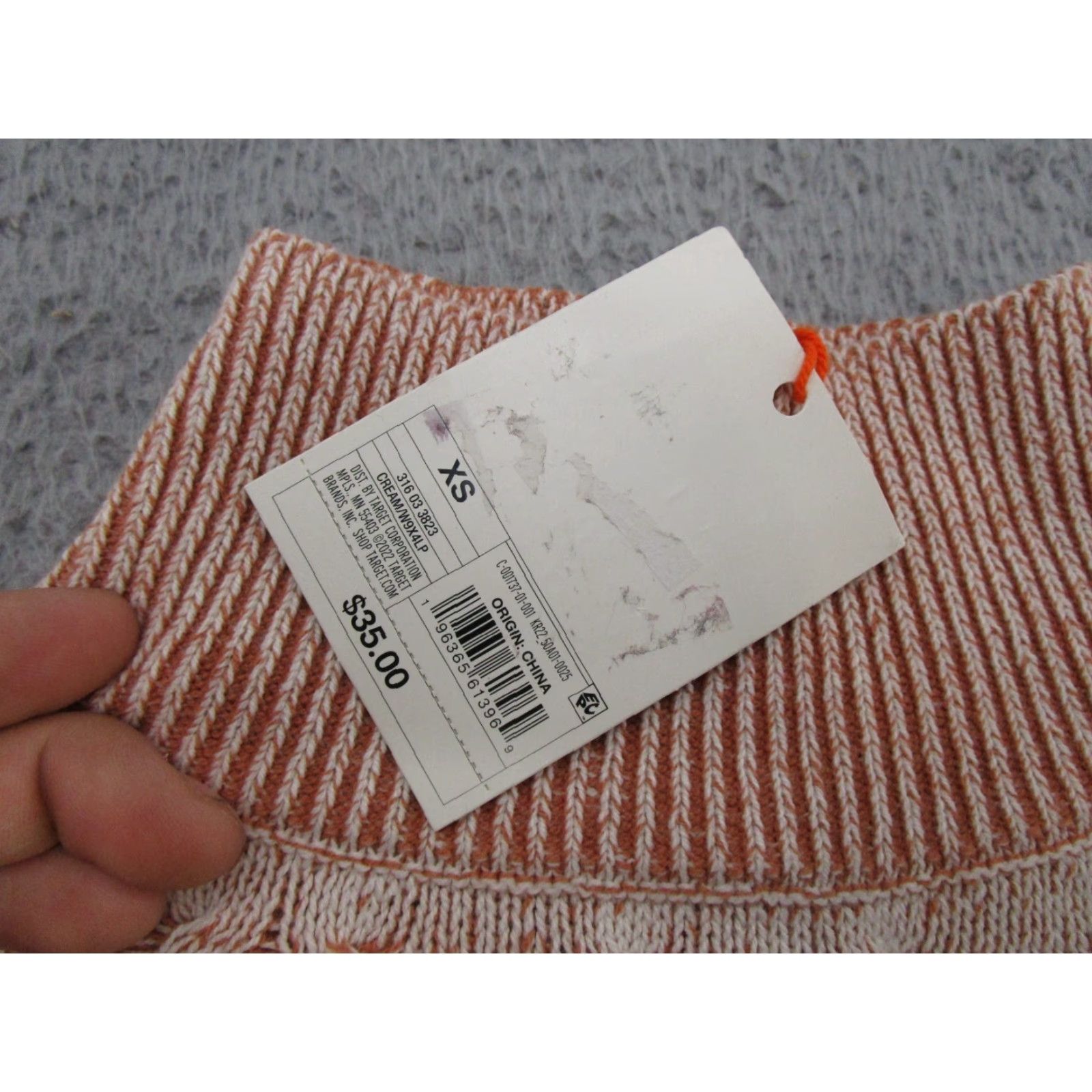 Vintage VINTAGE Knox Rose Geometric Knit Pullover Sweater Women's XS Mock Neck NEW Size XS / US 0-2 / IT 36-38 - 2 Thumbnail