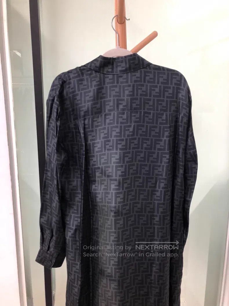 Fendi Fendi All-over printed dress Size XS / US 0-2 / IT 36-38 - 3 Thumbnail