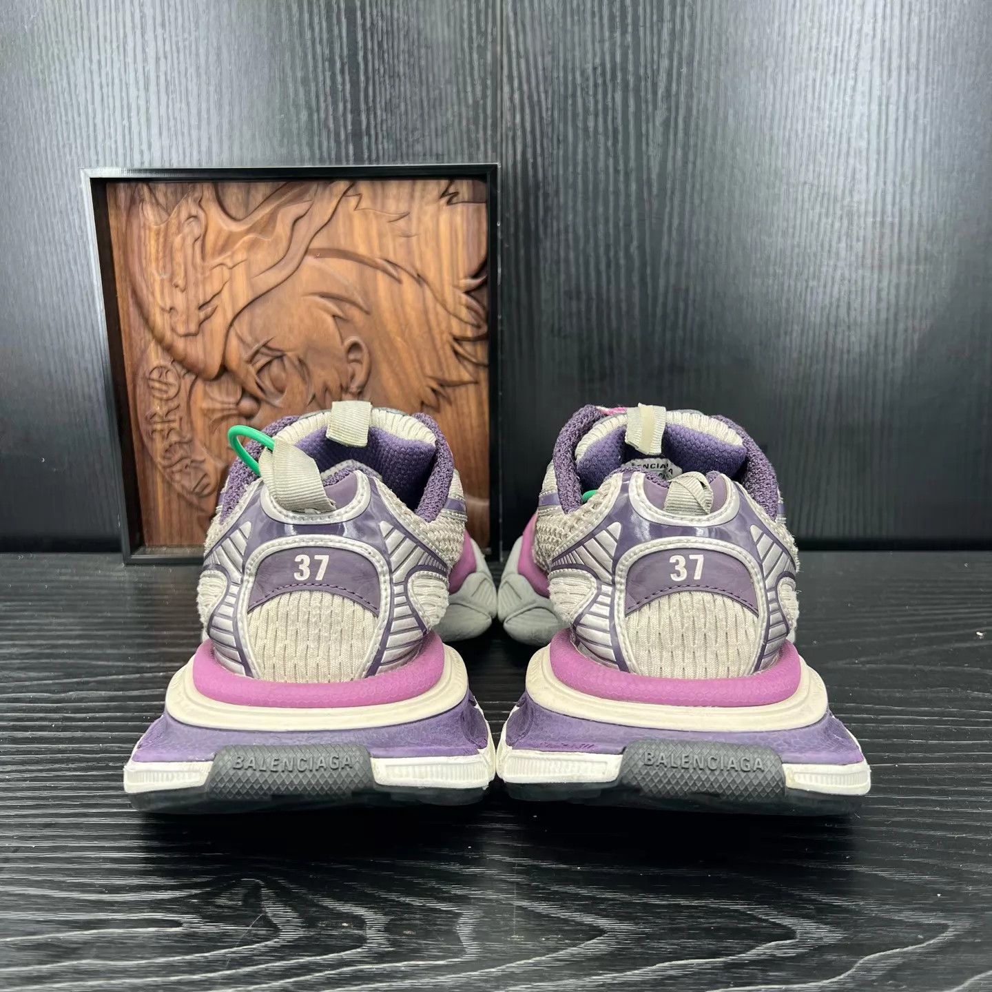 Balenciaga Balenciaga Purple 37 Shoes New Original Box Size US 6.5 / IT 36.5 - 5 Thumbnail