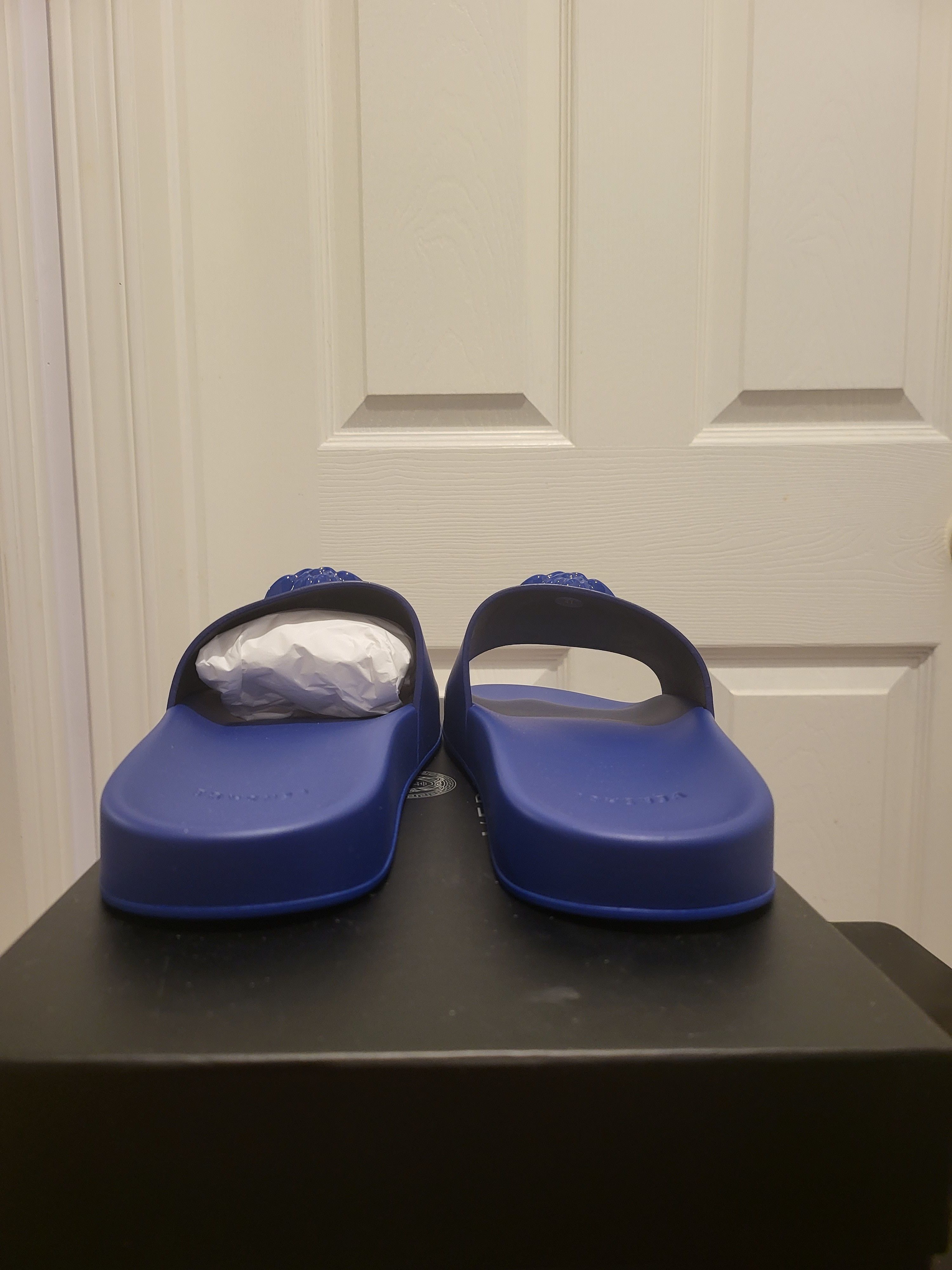 Versace Le Medusa Leather Slides Size US 8 / EU 41 - 6 Thumbnail
