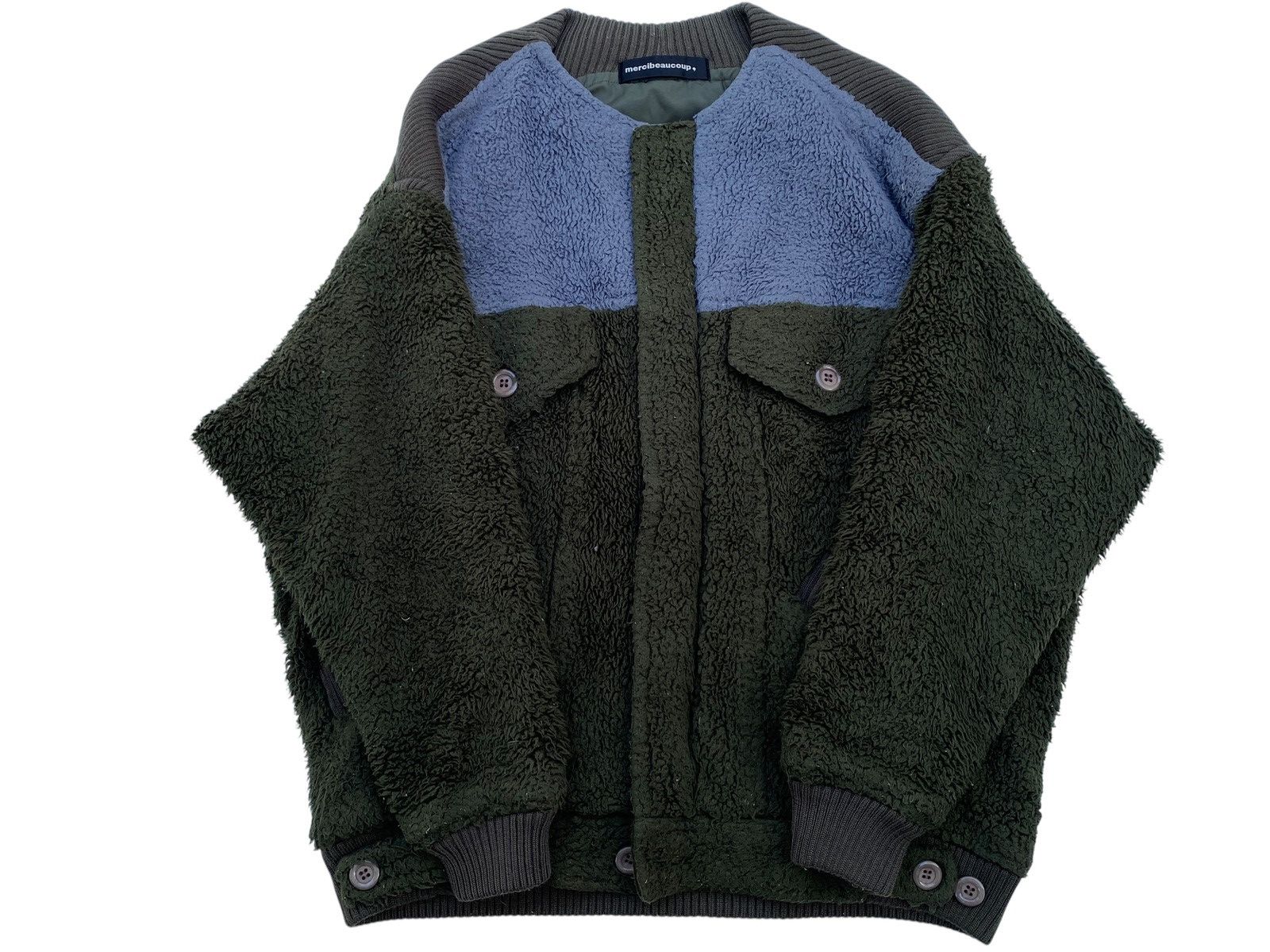Issey Miyake × Vintage × mercibeaucoup Vtg Mercibeaucop Issey Miyake Jacket Bomber Style Size US XL / EU 56 / 4 - 3 Thumbnail