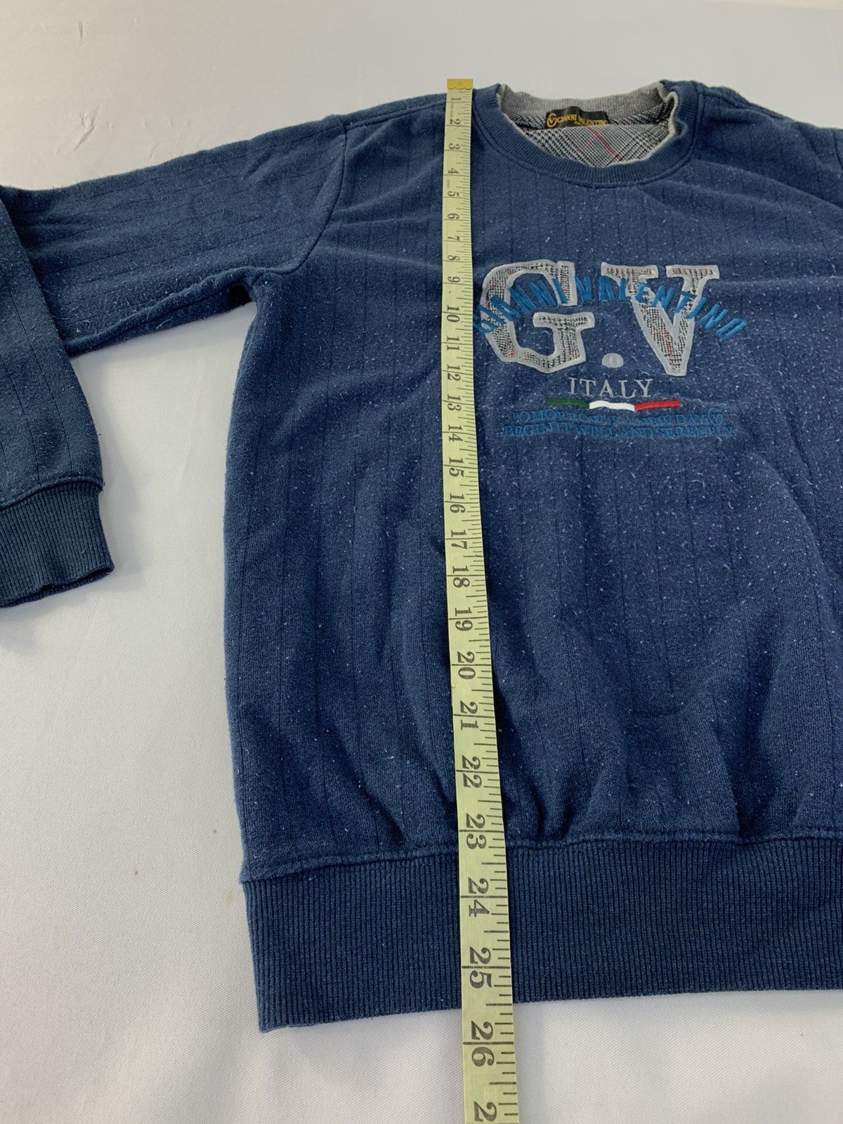 Gianni Valentino 90s Gianni Valentino GV Italy Embroidery Logo Sweatshirt Size US M / EU 48-50 / 2 - 9 Thumbnail