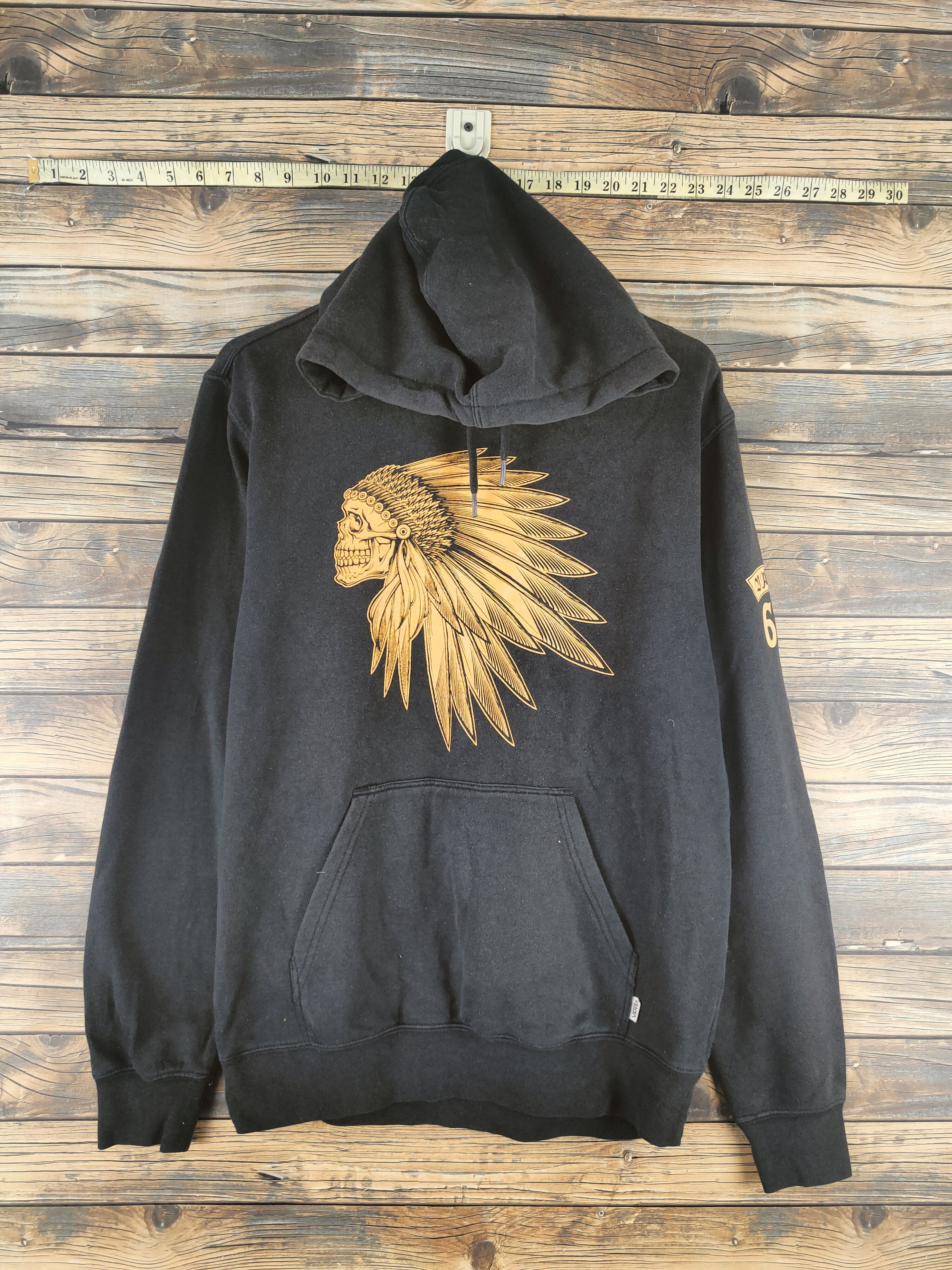 Vans DL Vans Black Hoodie Sweatshirts #46-028 Size US S / EU 44-46 / 1 - 1 Thumbnail