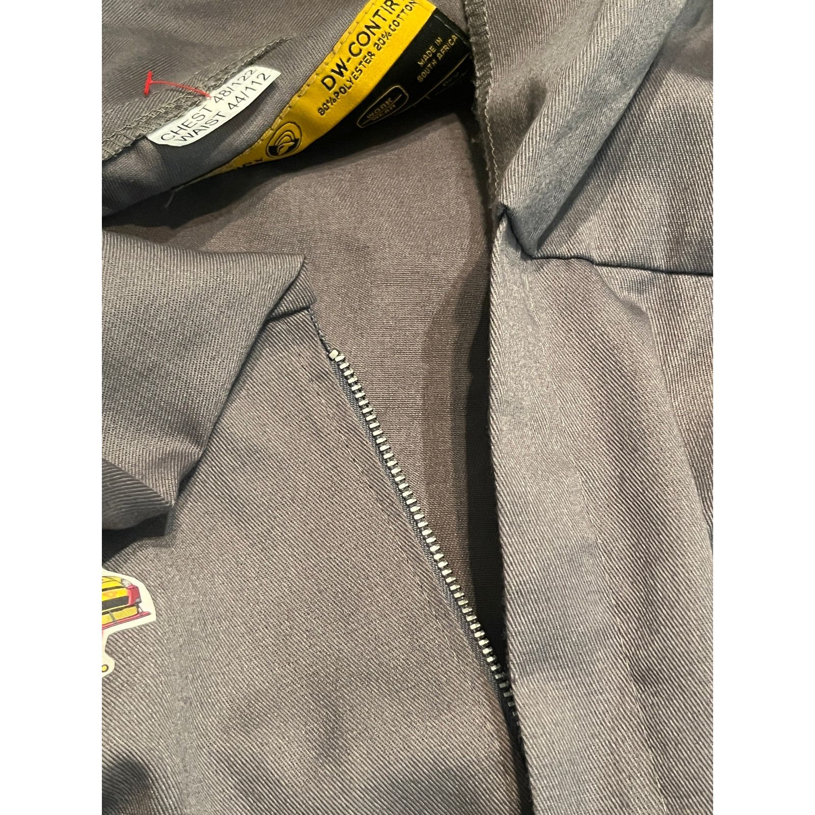 Other Workwear Jacket 2XL Grey Reflective Racing Streetwear Size US XXL / EU 58 / 5 - 8 Thumbnail