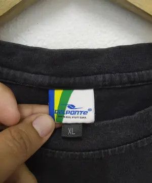 Vintage Vintage Dalponte Brasil Futsal "Desde 1930" Graphic Size US M / EU 48-50 / 2 - 5 Thumbnail