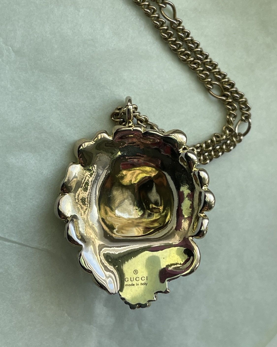 Gucci Lion necklace Size ONE SIZE - 3 Thumbnail