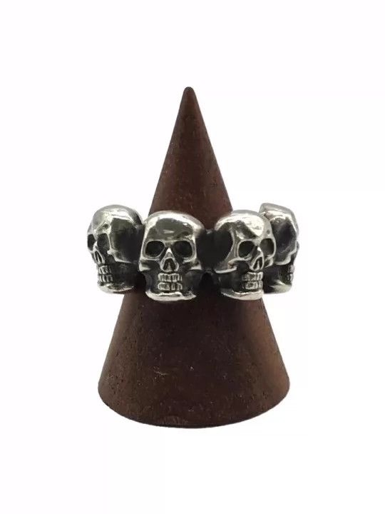 Jean Paul Gaultier Jean Paul Gaultier Skull sv950 silver ring Size ONE SIZE - 1 Thumbnail