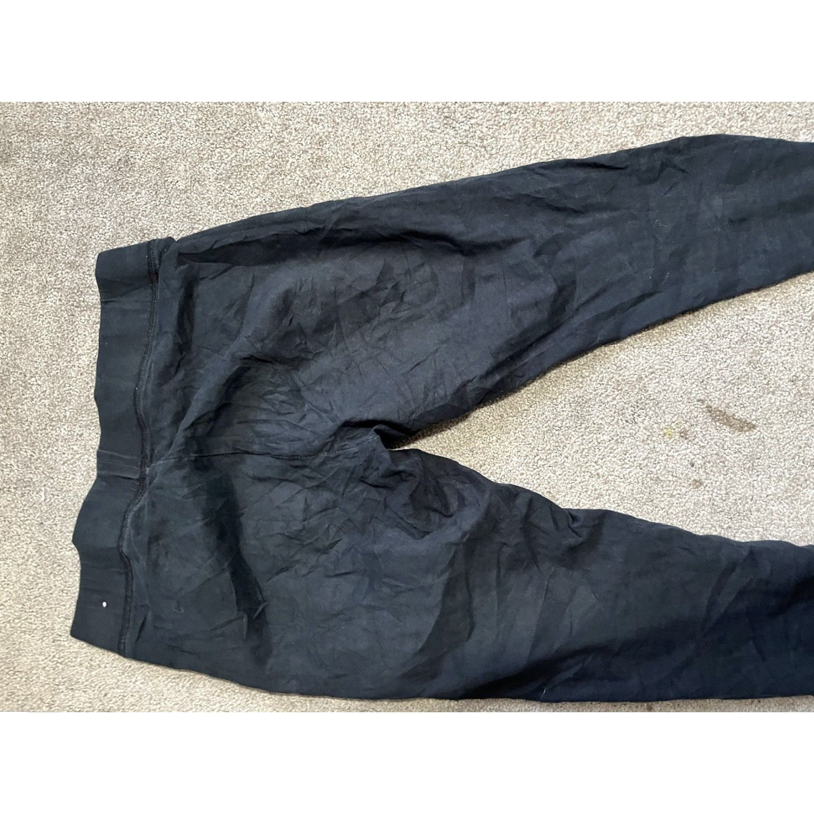 Vintage Aerie Chill Play Move Leggings Women's Medium Black Solid Activewear Yoga Lightweight Size 32" / US 10 / IT 46 - 4 Thumbnail