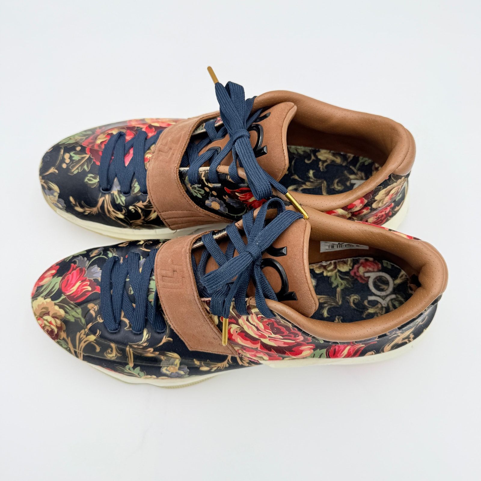 Nike Nike KD 7 EXT Floral QS "Midnight Navy" Size US 12 / EU 45 - 10 Thumbnail