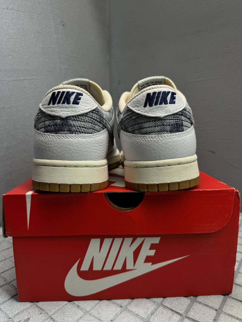 Nike Nike Dunk Low SE New Americana Pack Leather Size US 12 / EU 45 - 5 Thumbnail