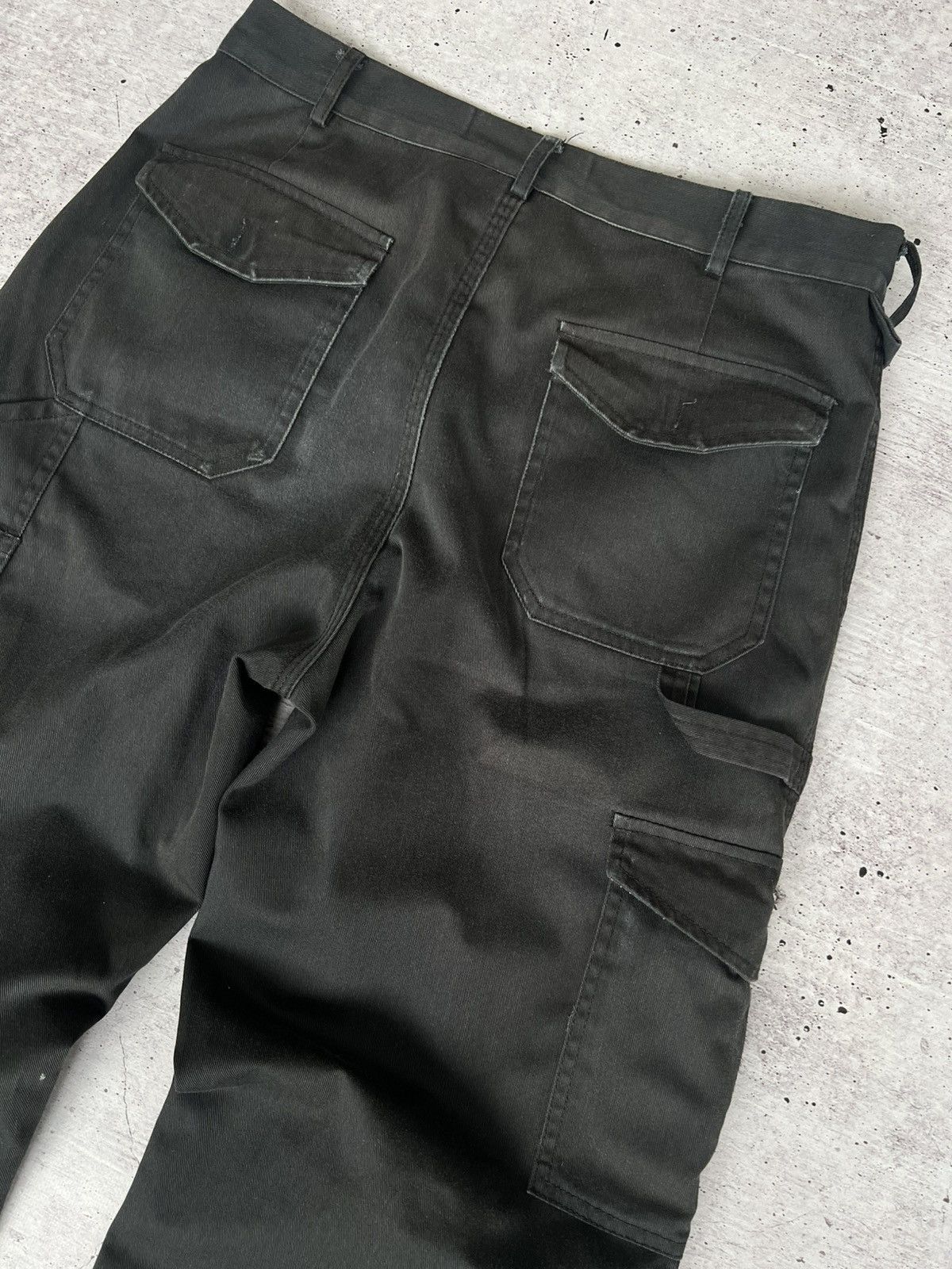 Dickies × Vintage Dickies Vintage Distressed Black Cargo Pants Size US 32 / EU 48 - 9 Thumbnail