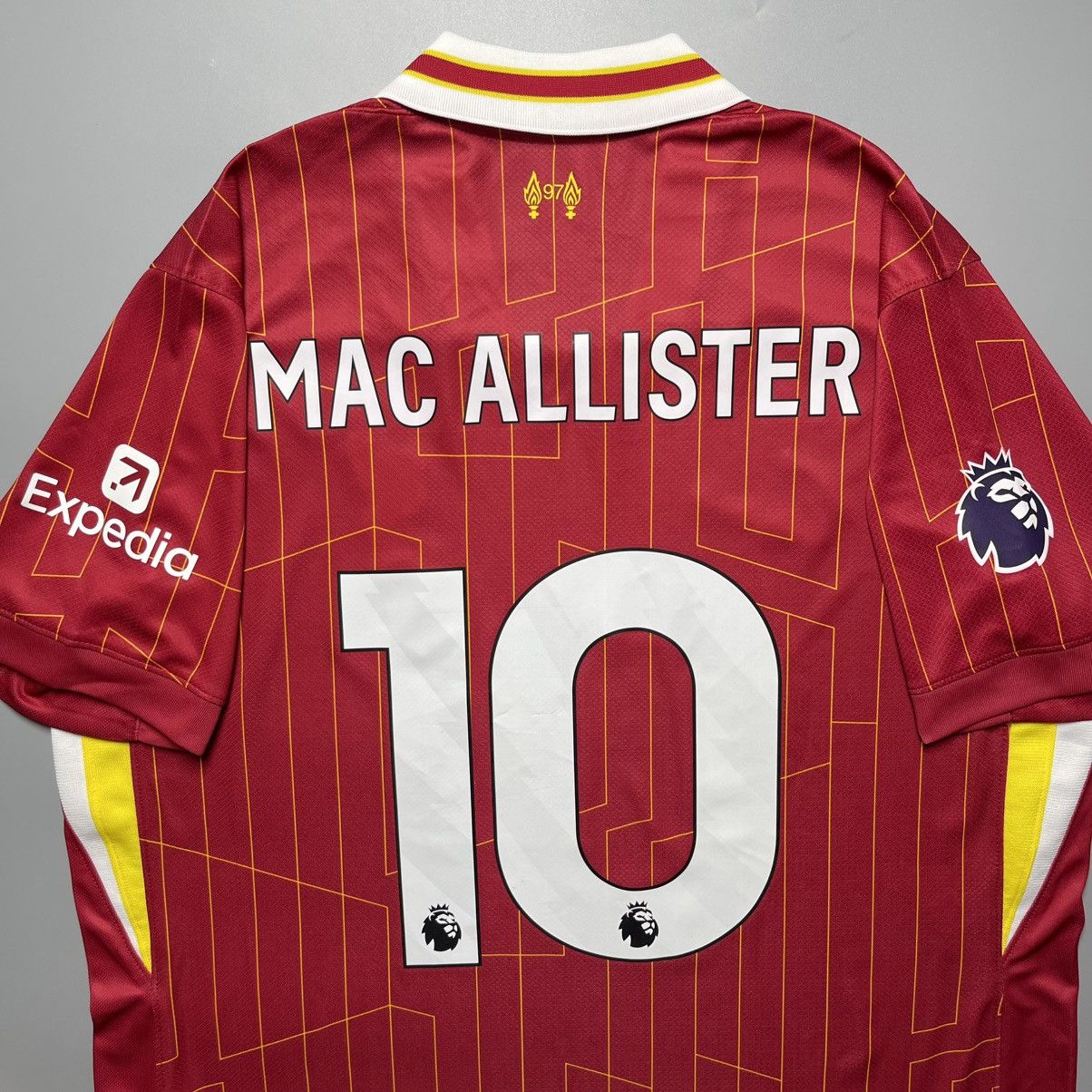 Nike LIVERPOOL NIKE 2024/2025 SOCCER HOME JERSEY #10 MAC ALLISTER Size US XL / EU 56 / 4 - 10 Thumbnail