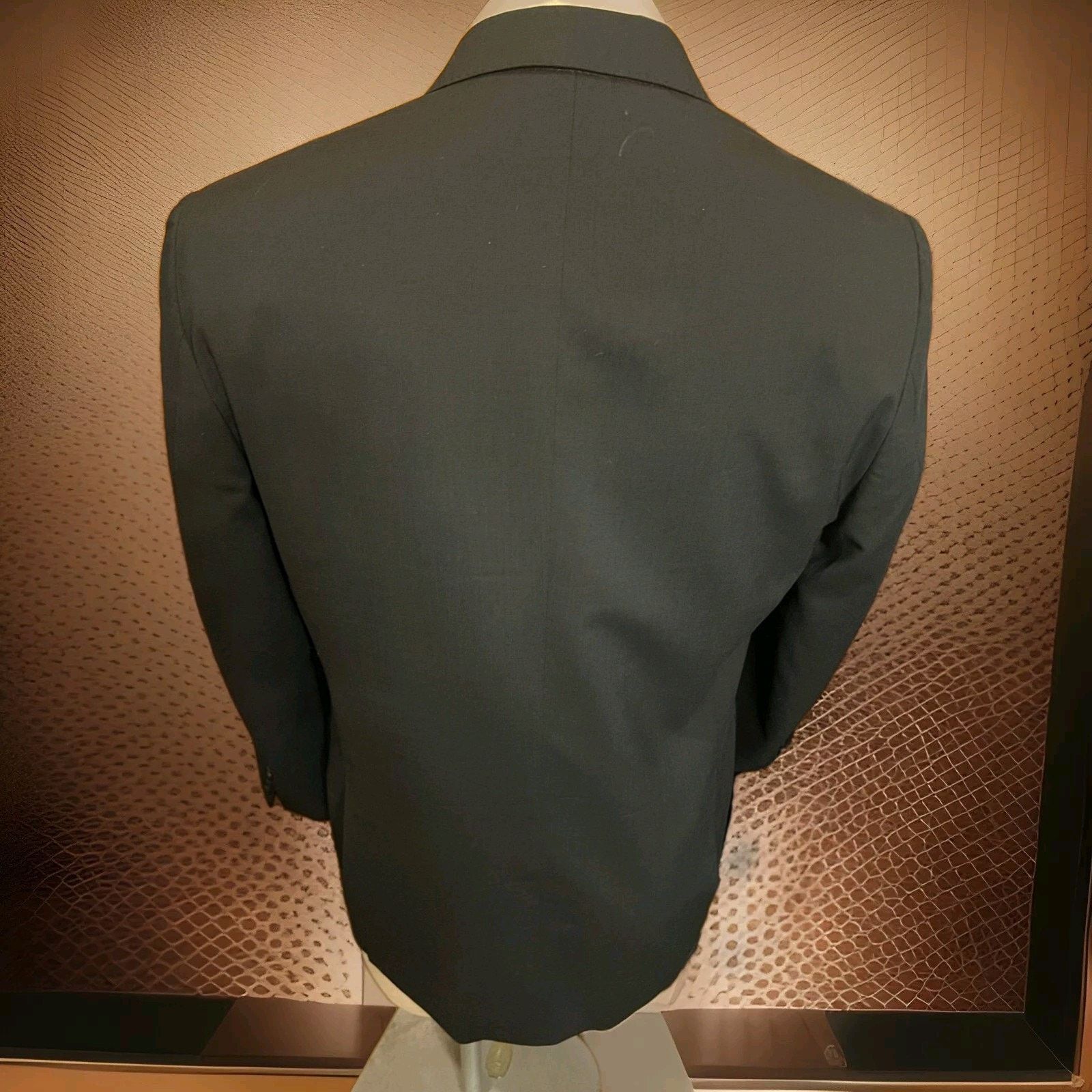 Versace Versace Collection by Gianni Versace Black Blazer Size 40 US Size 40R - 3 Thumbnail