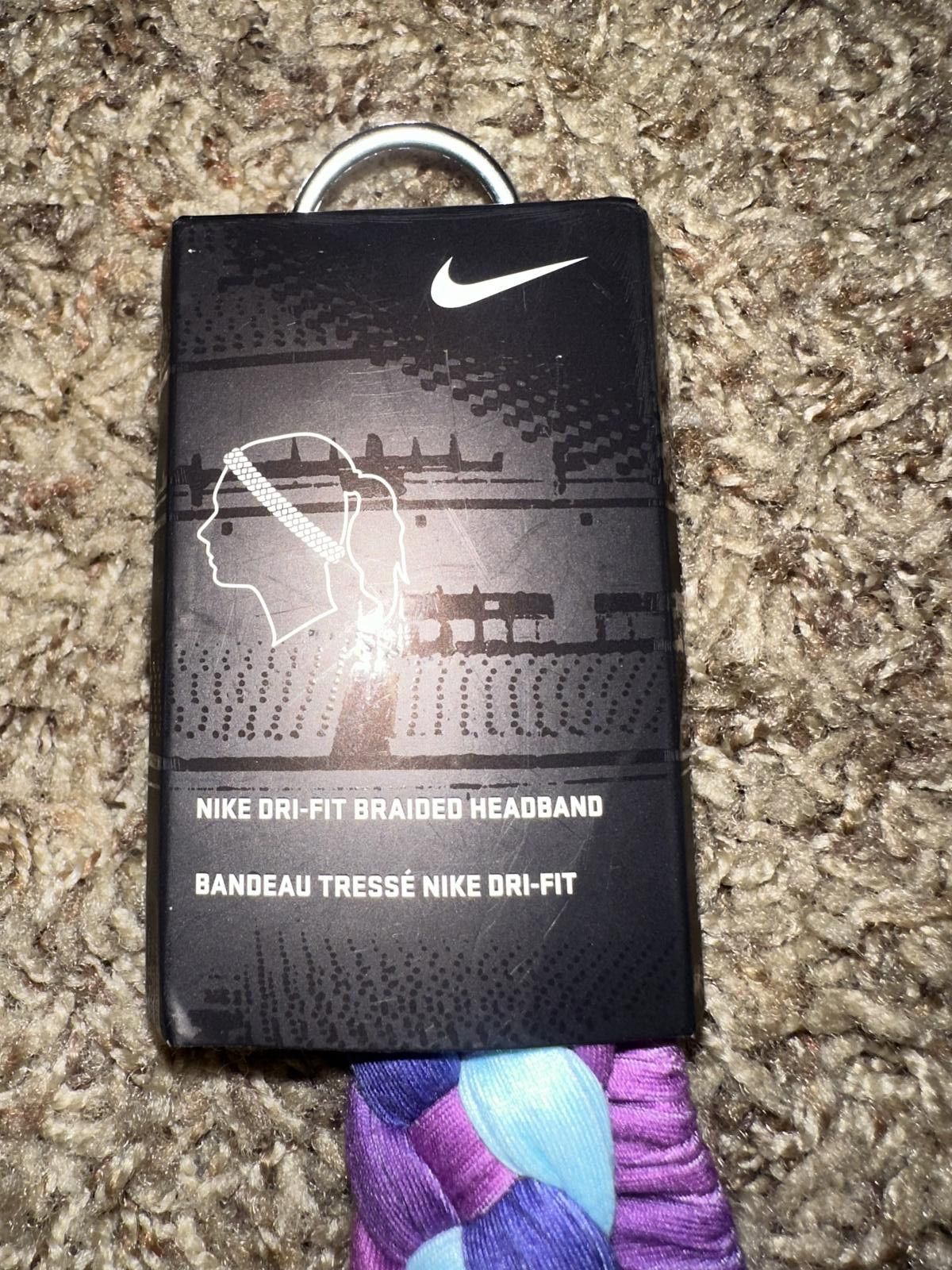 Nike Nike Dri-Fit Womens Braided Headband Size ONE SIZE - 5 Thumbnail