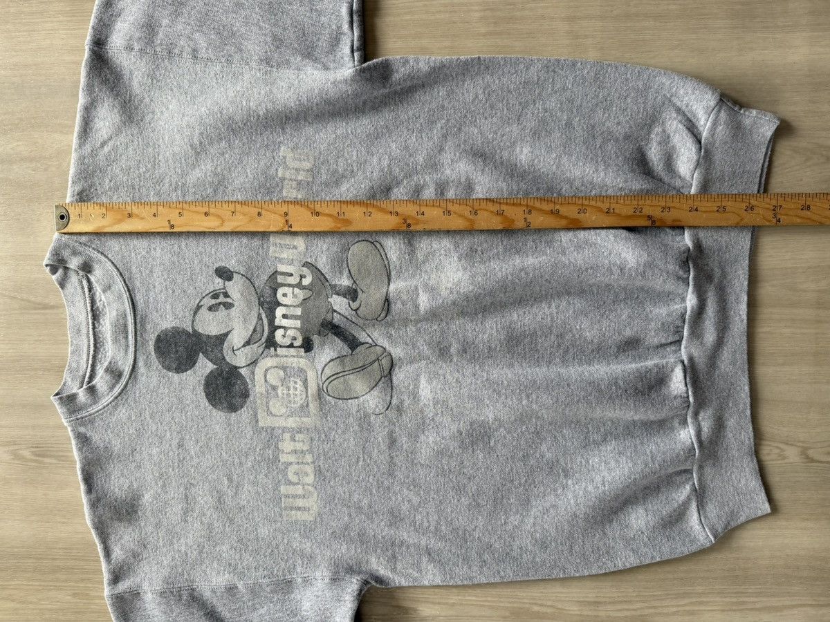 Disney Vintage Y2K Walt Disney World Crewneck Sz M Heather Grey Size US M / EU 48-50 / 2 - 3 Thumbnail