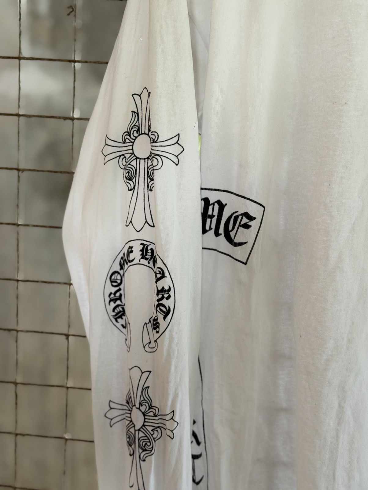 Chrome Hearts OG SOAP N WATER - THRASHED! 2000s TATTOO ARM Size US L / EU 52-54 / 3 - 6 Thumbnail