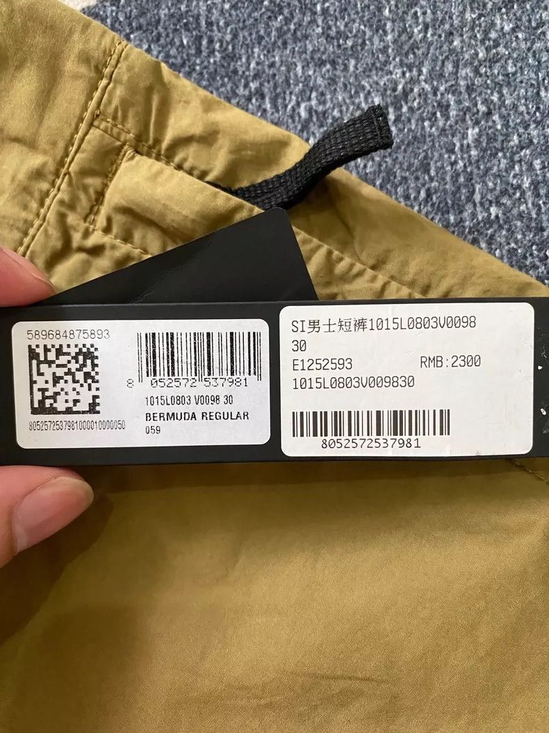 Stone Island Stone Island Zip Canvas Shorts Size 30 -2506 Size US 30 / EU 46 - 4 Thumbnail