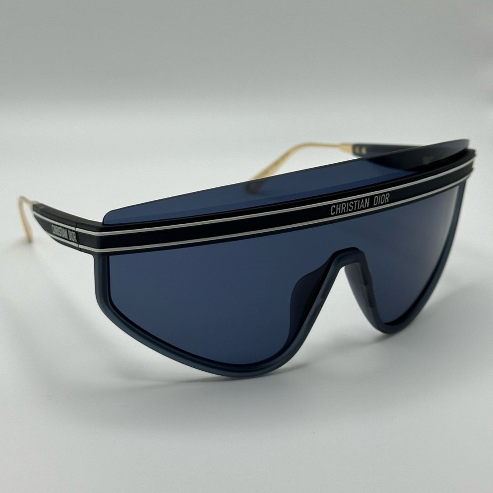 Dior NEW DIORCLUB M2U 31B0 Matte Navy Blue/Blue Unisex Sunglasses Size ONE SIZE - 5 Thumbnail