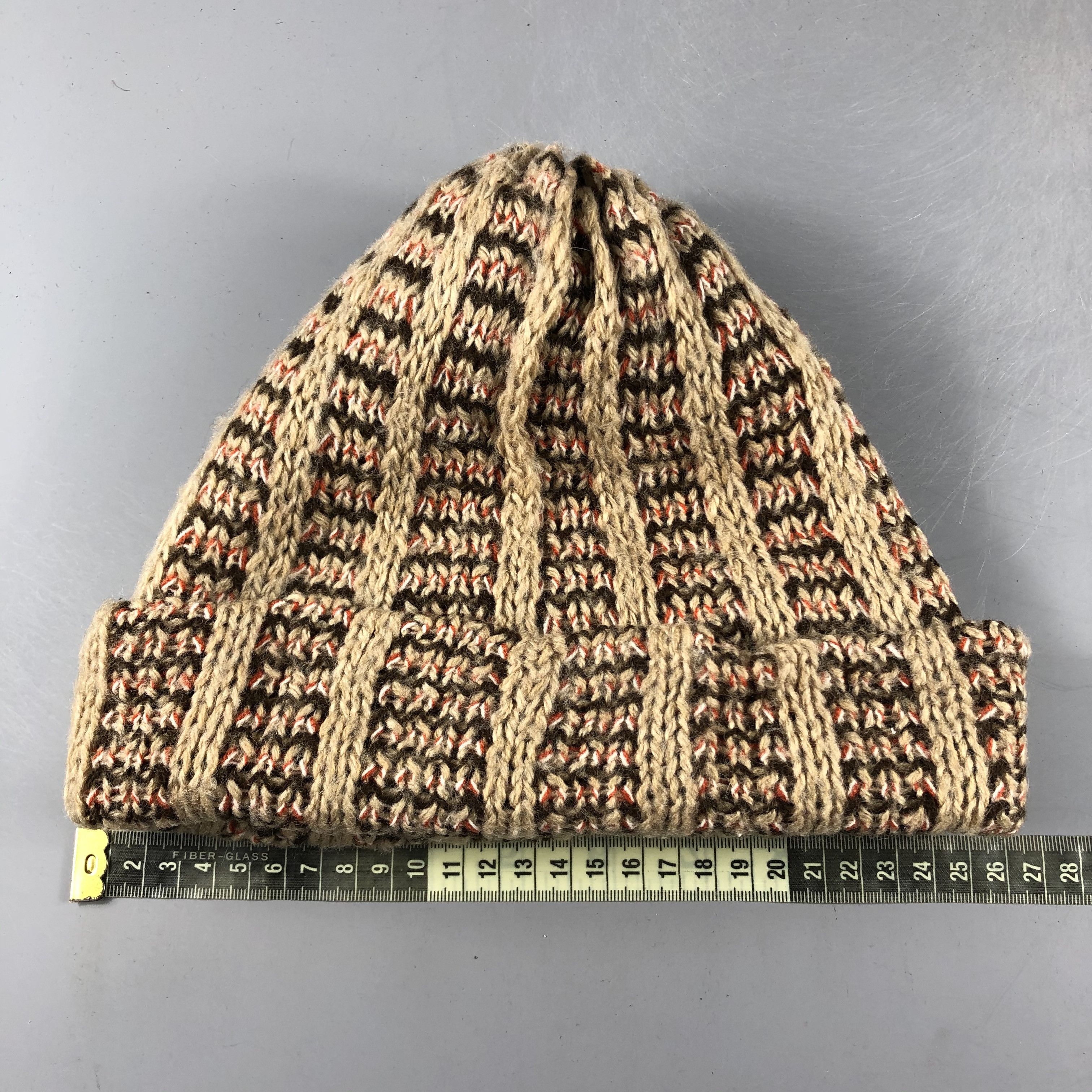 Japanese Brand × Vintage Unknown Ribbed Knit Beanie Snow Hat Snow Cap -D465 Size ONE SIZE - 3 Thumbnail