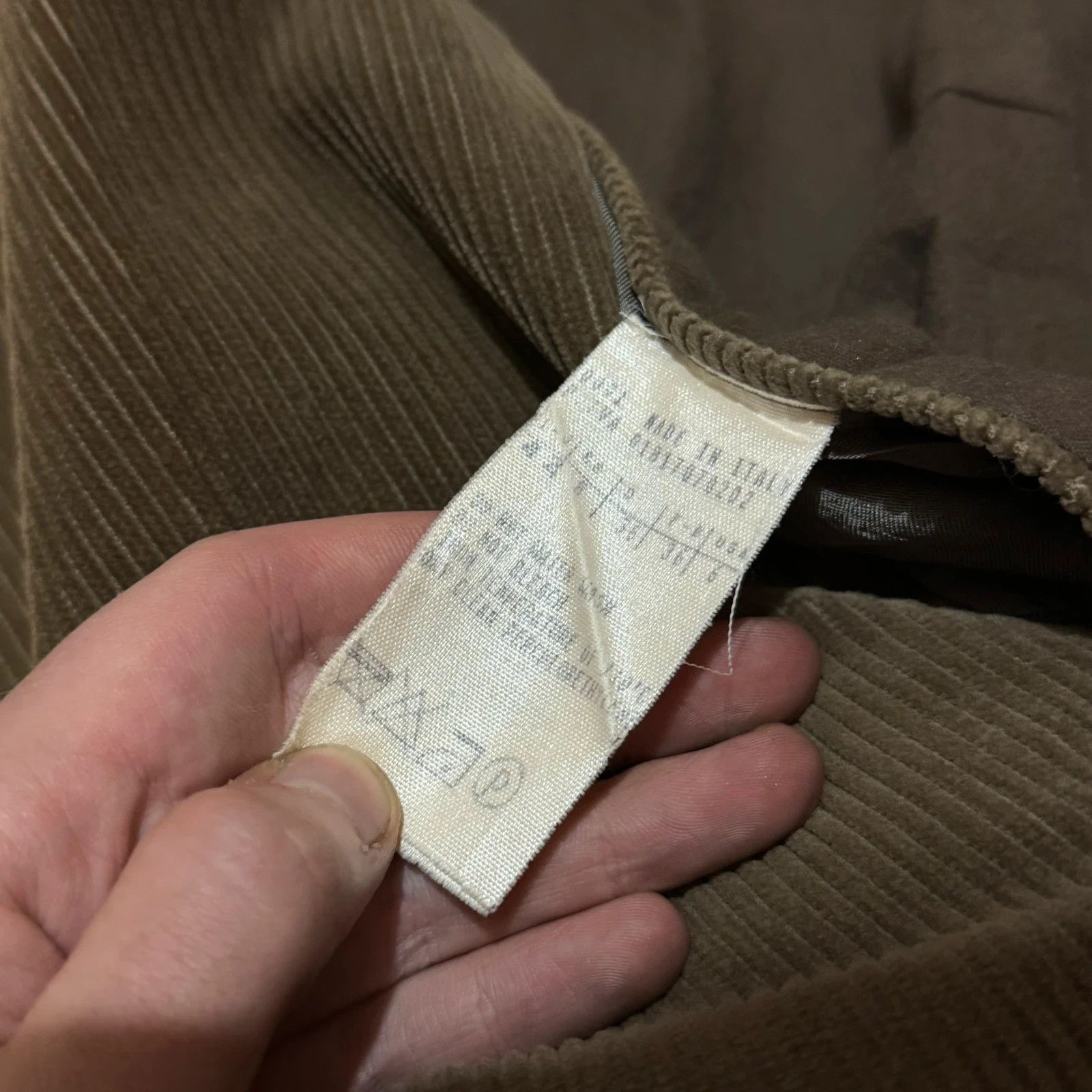 Rick Owens F/W 2002 Rick Owens cord blazer Size S / US 4 / IT 40 - 6 Thumbnail