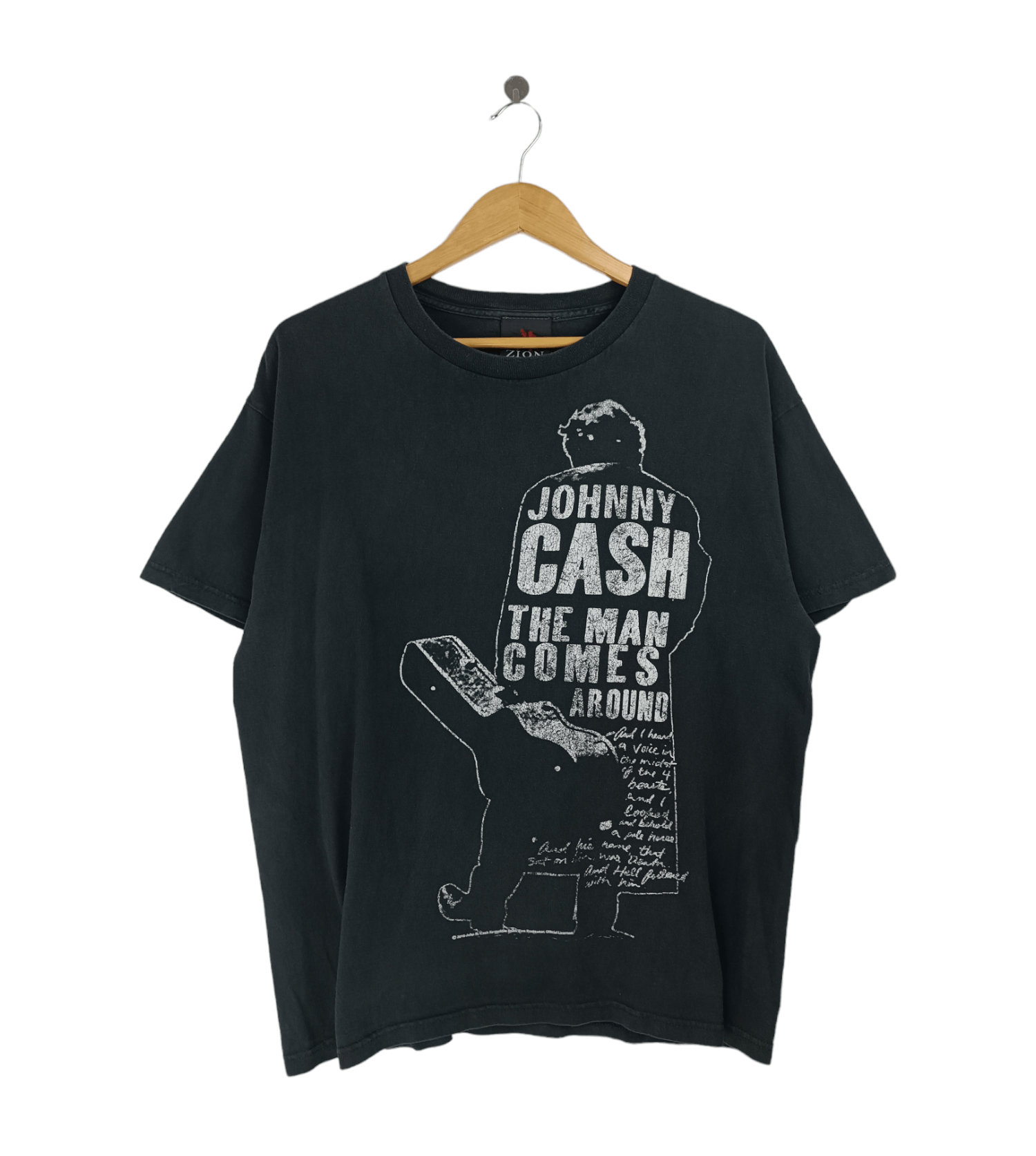 Vintage VINTAGE Y2K FADED JOHNNY CASH TEE BOB DYLAN ELVIS FLEETWOOD Size US L / EU 52-54 / 3 - 1 Thumbnail