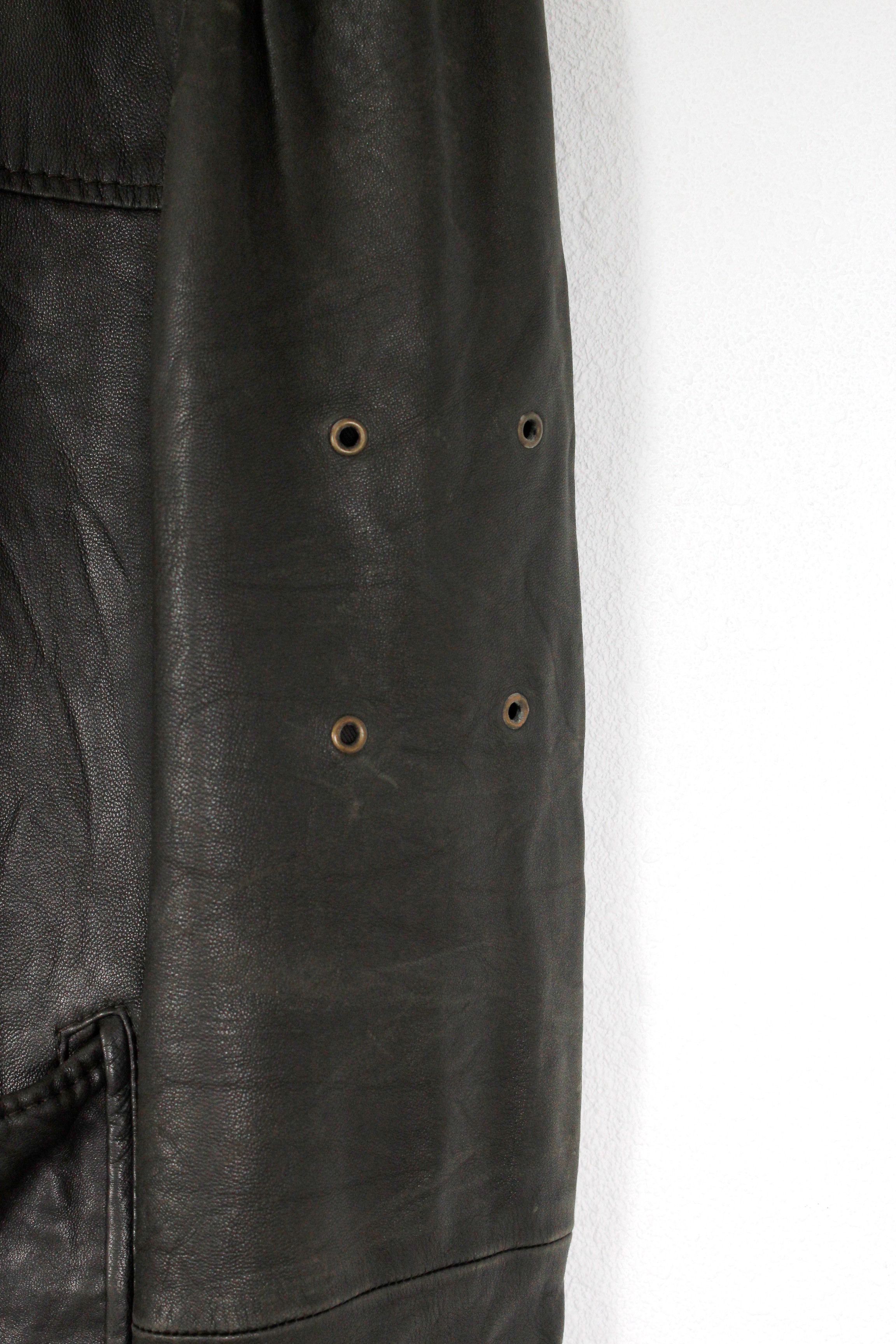 Allsaints Allsaints Avant Garde Distressed Biker Leather Jacket Size US S / EU 44-46 / 1 - 4 Thumbnail
