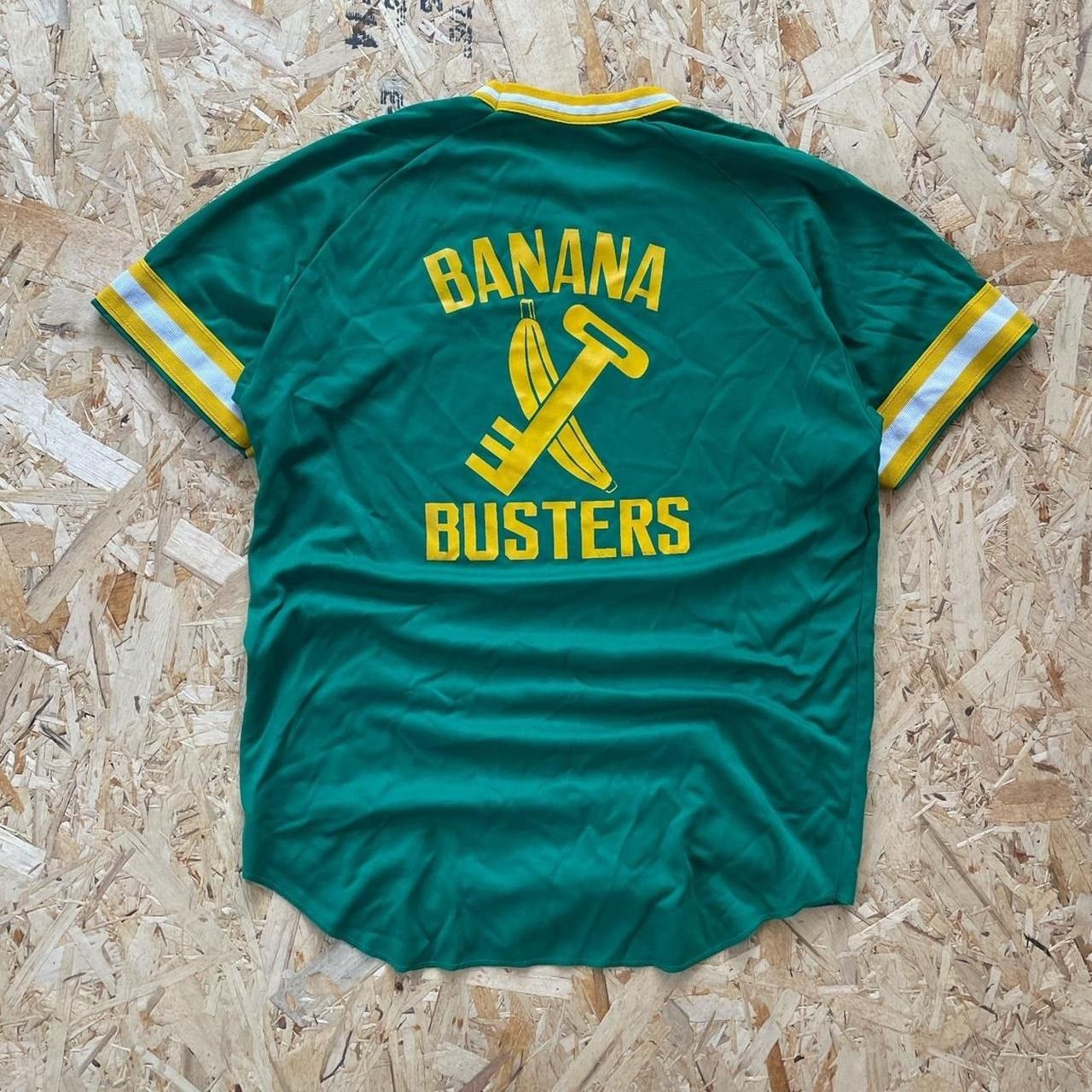 Vintage Vintage 70s Wilson Banana Baseball Jersey Size US L / EU 52-54 / 3 - 1 Thumbnail