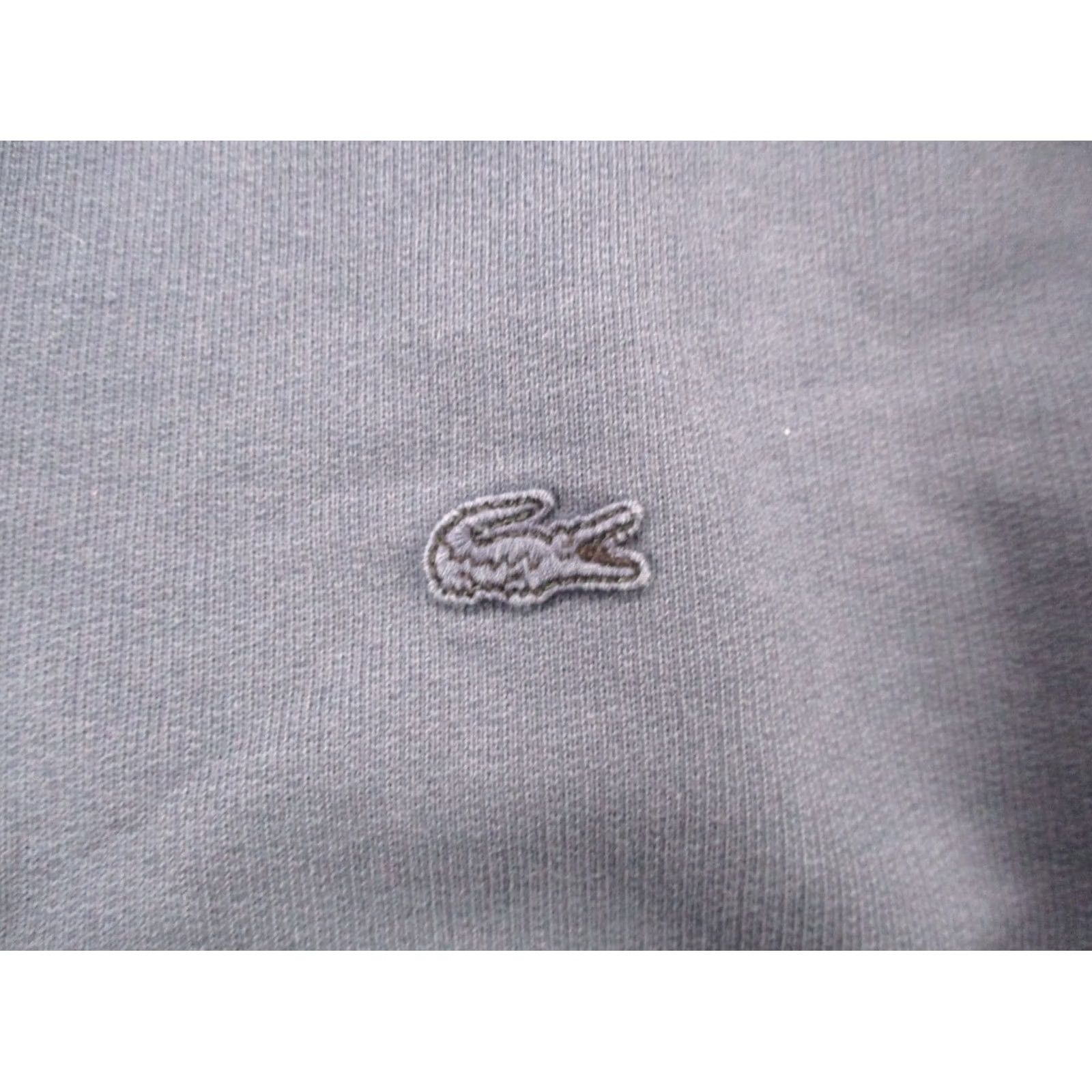 Lacoste Lacoste Jacket Blue Casual Pullover Sweater XL 6 Golf Sport Logo 1/4 Zip Basic Jacket Womens Size M / US 6-8 / IT 42-44 - 6 Thumbnail