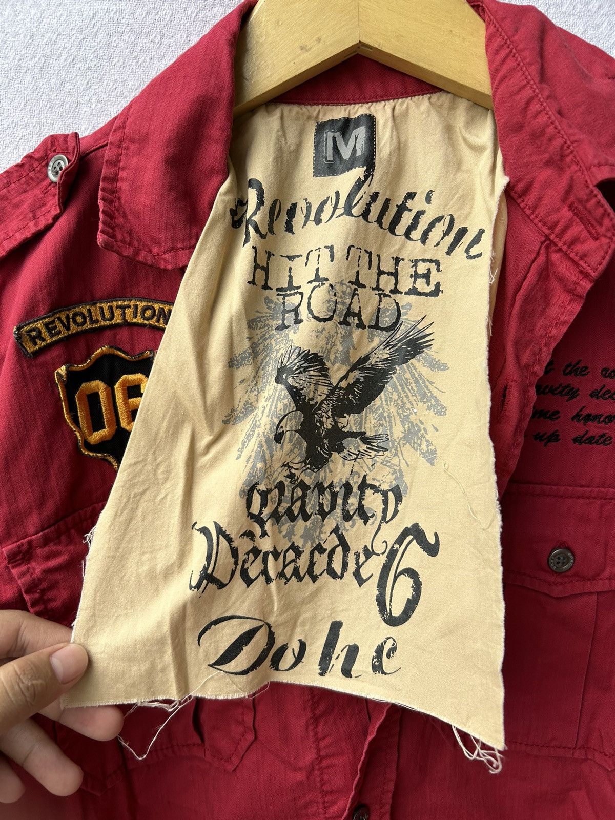 If Six Was Nine 💸BINDINGOFFER💸DOHC Revolution style double pocket longsleeve Size US M / EU 48-50 / 2 - 9 Thumbnail
