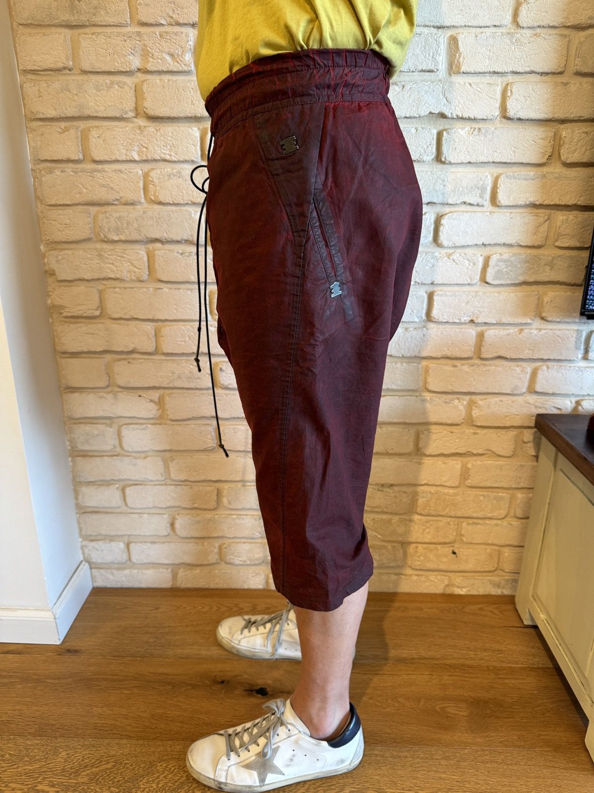 Isaac Sellam Experience Cotton Jersey drop-crotch trouses Size US 31 - 3 Thumbnail