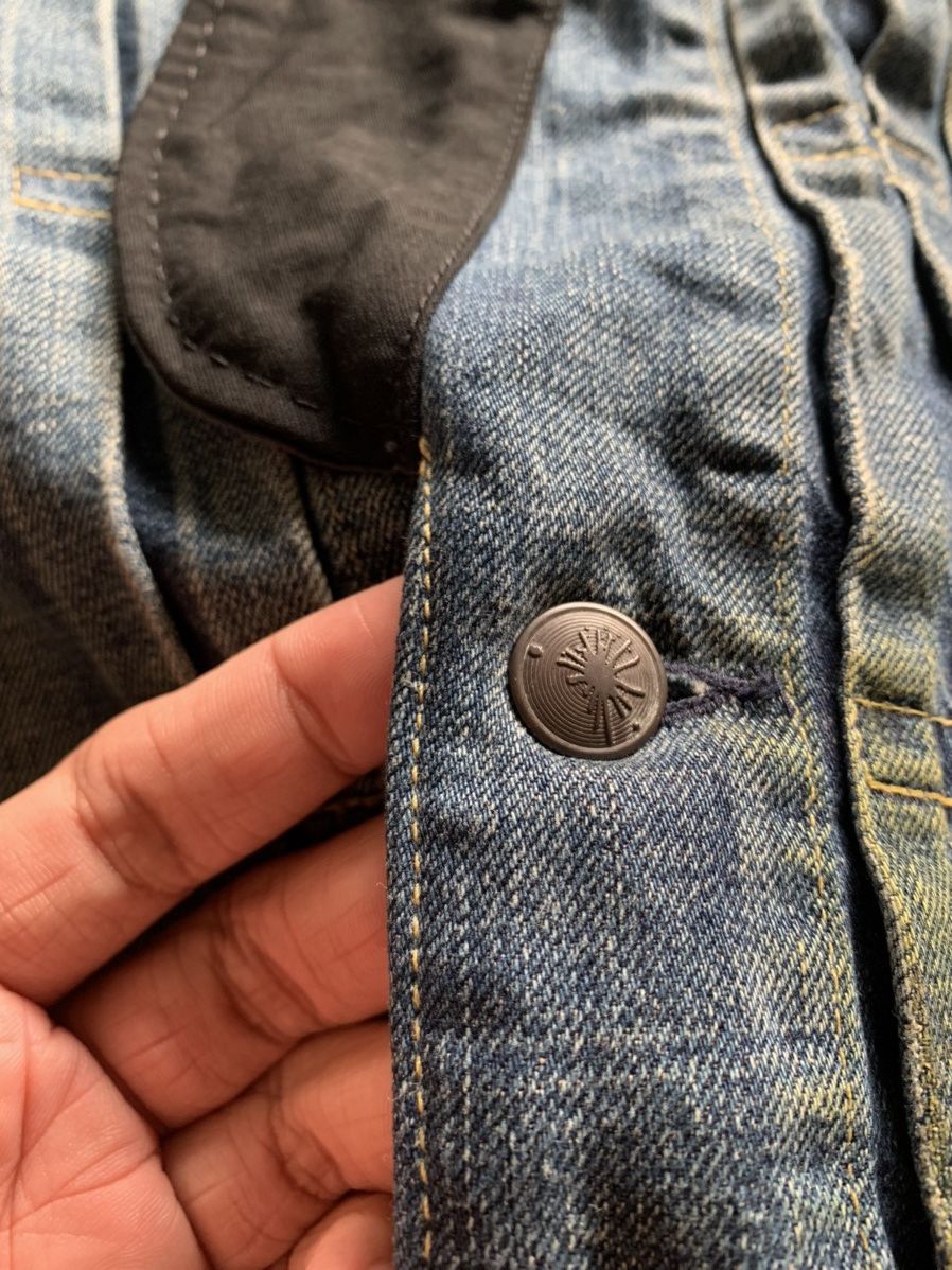 Japanese Brand ARCHIVED miharayasuhiro japanese denim jacket splatter vtg Size US S / EU 44-46 / 1 - 11 Thumbnail