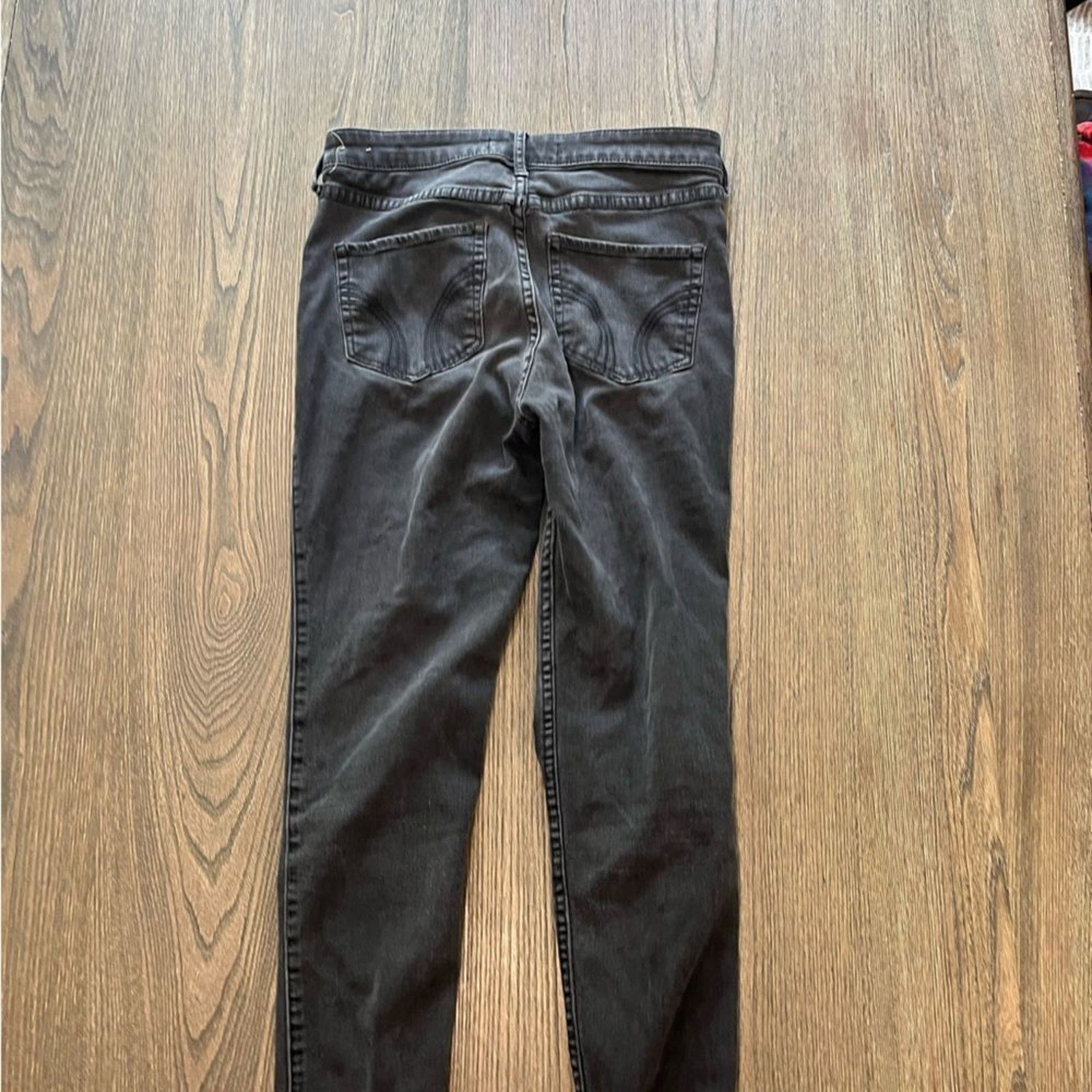 Hollister Hollister Black Skinny Jeans Size 5R Size 25" / US 0 / IT 36 - 7 Thumbnail