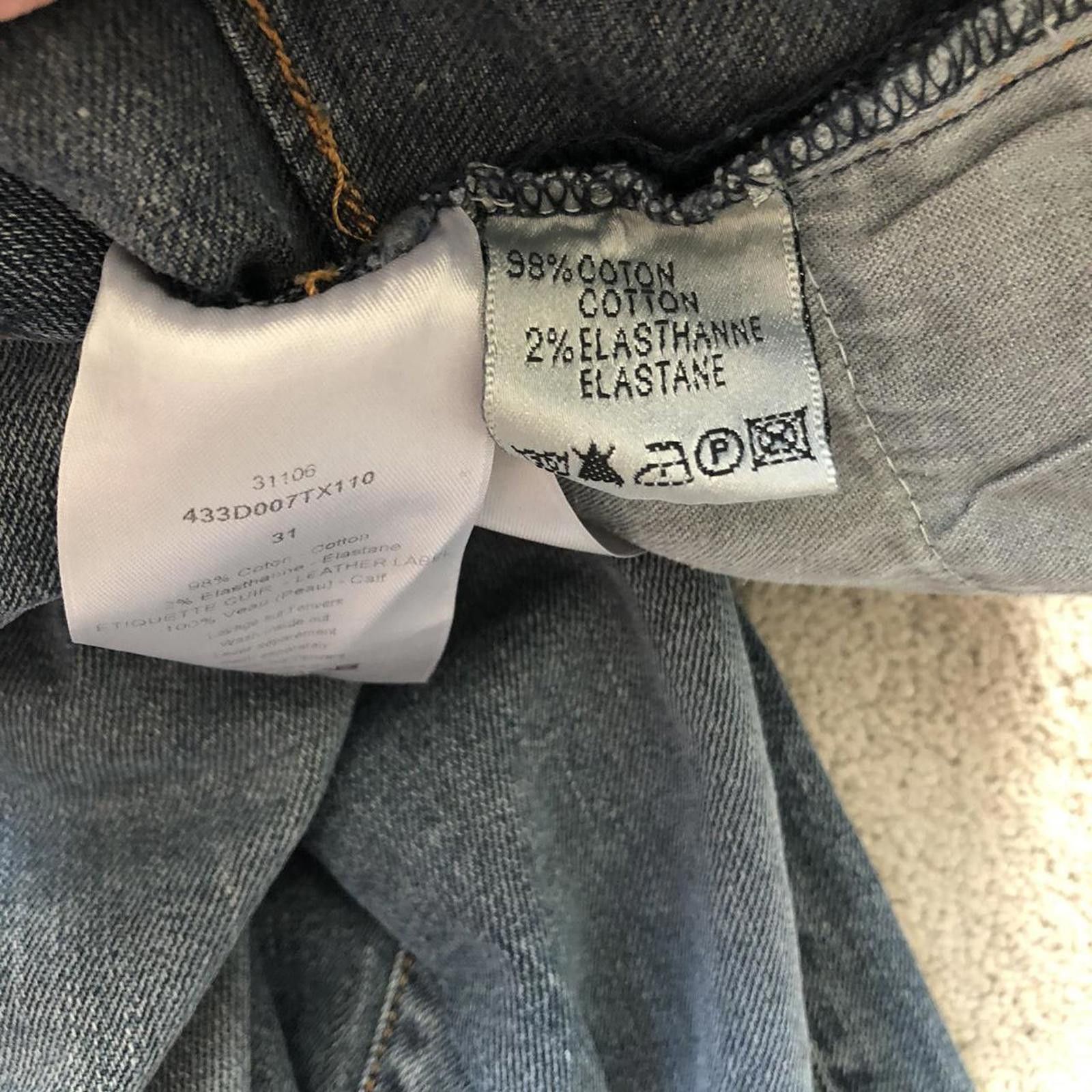Dior Dior Homme Jeans Size US 31 - 3 Thumbnail