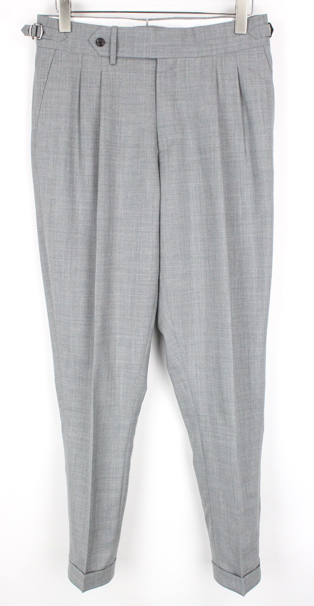 Suitsupply LA SPALLA UK40R Grey Slim Wool S120 Suit 73241 Size 40R - 12 Thumbnail