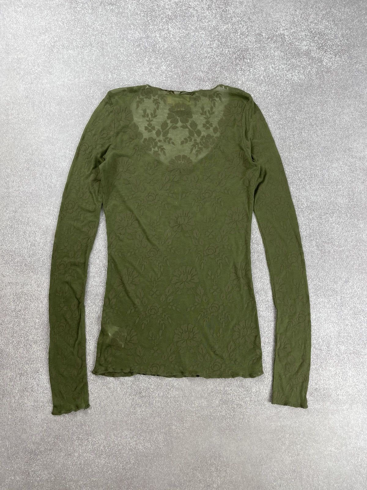 Denim & Supply Ralph Lauren Denim & Supply Ralph Lauren Floral Mesh Long Sleeve Size S Size S / US 4 / IT 40 - 9 Thumbnail
