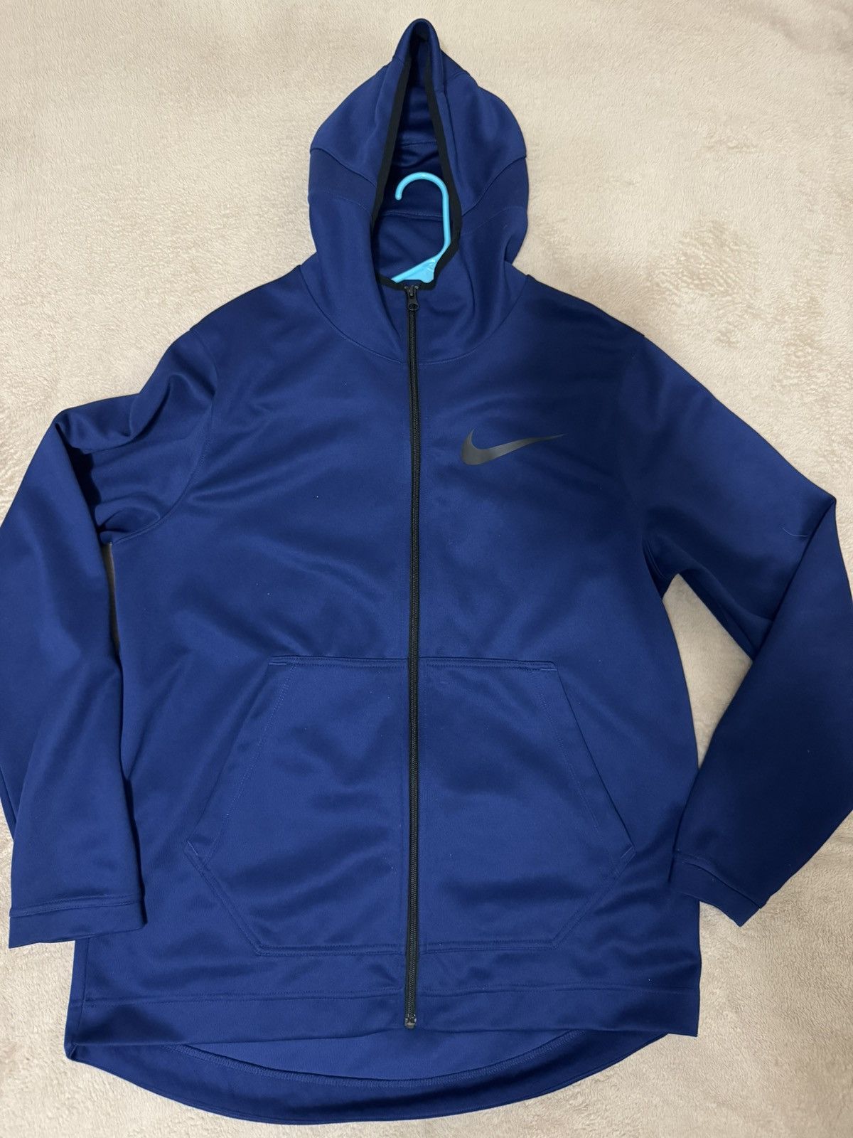 Nike Navy Blue Nike Hoodie Size US L / EU 52-54 / 3 - 1 Thumbnail