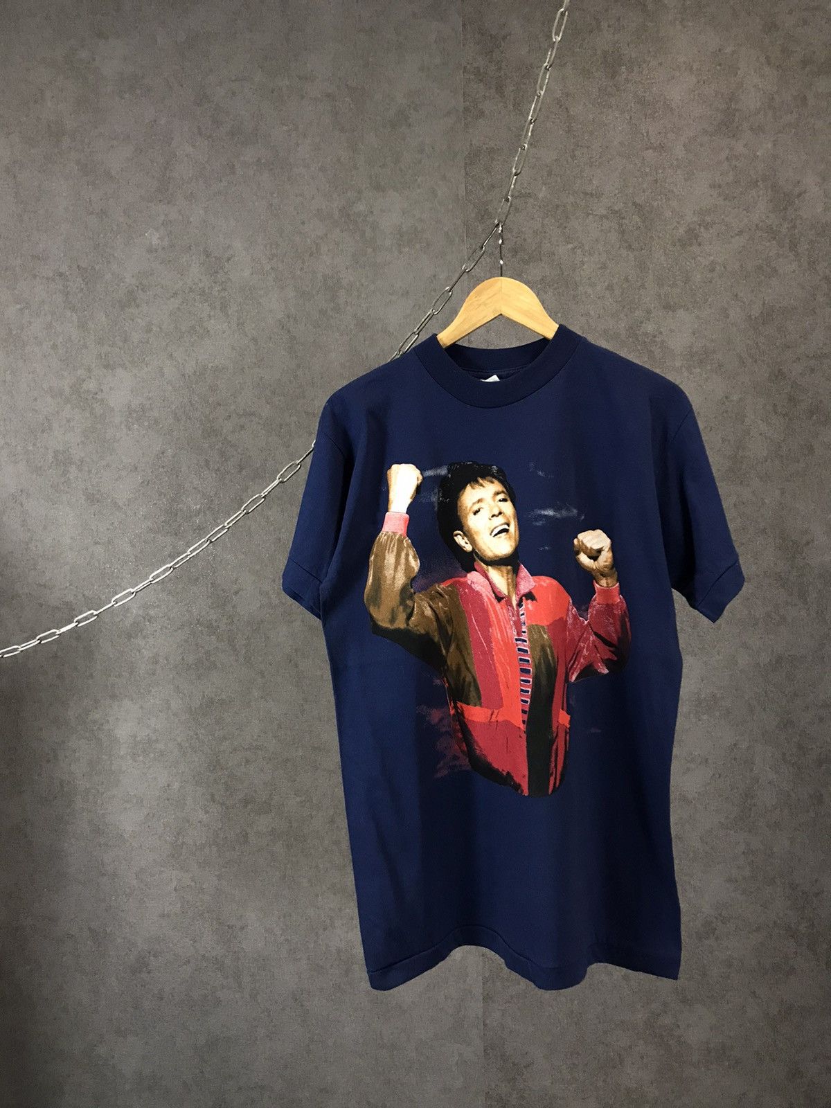 Band Tees × Vintage Cliff Richard From Distance 1990-91 Tour T