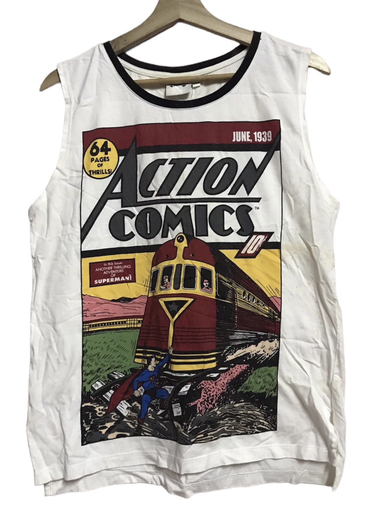 Marvel Comics Superman Sleeveless Big Logo Pullover Size US M / EU 48-50 / 2 - 1 Thumbnail