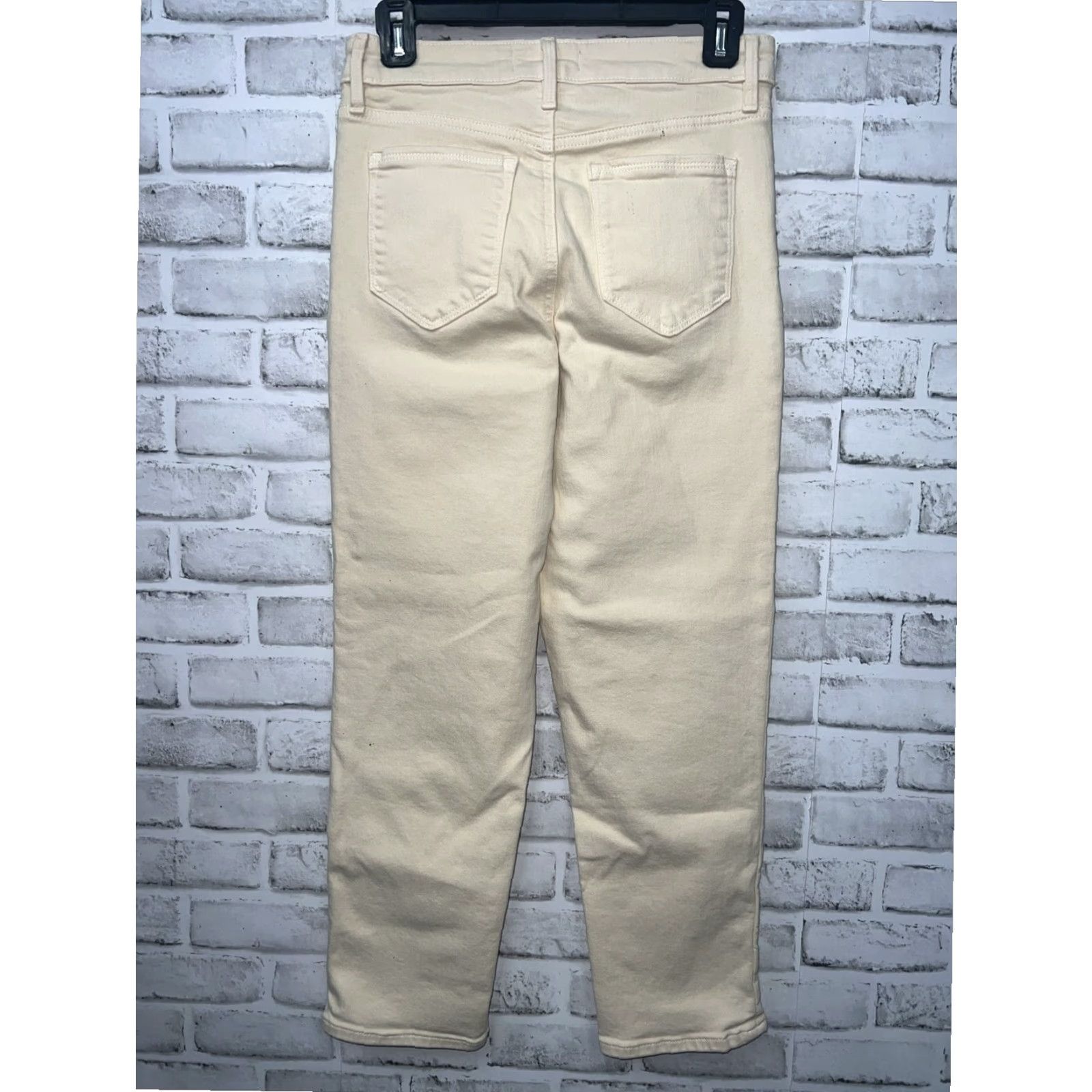 Athleta Athleta Beige Skinny Crop Jeans Womens Regular 2P Size 26" / US 2 / IT 38 - 4 Thumbnail