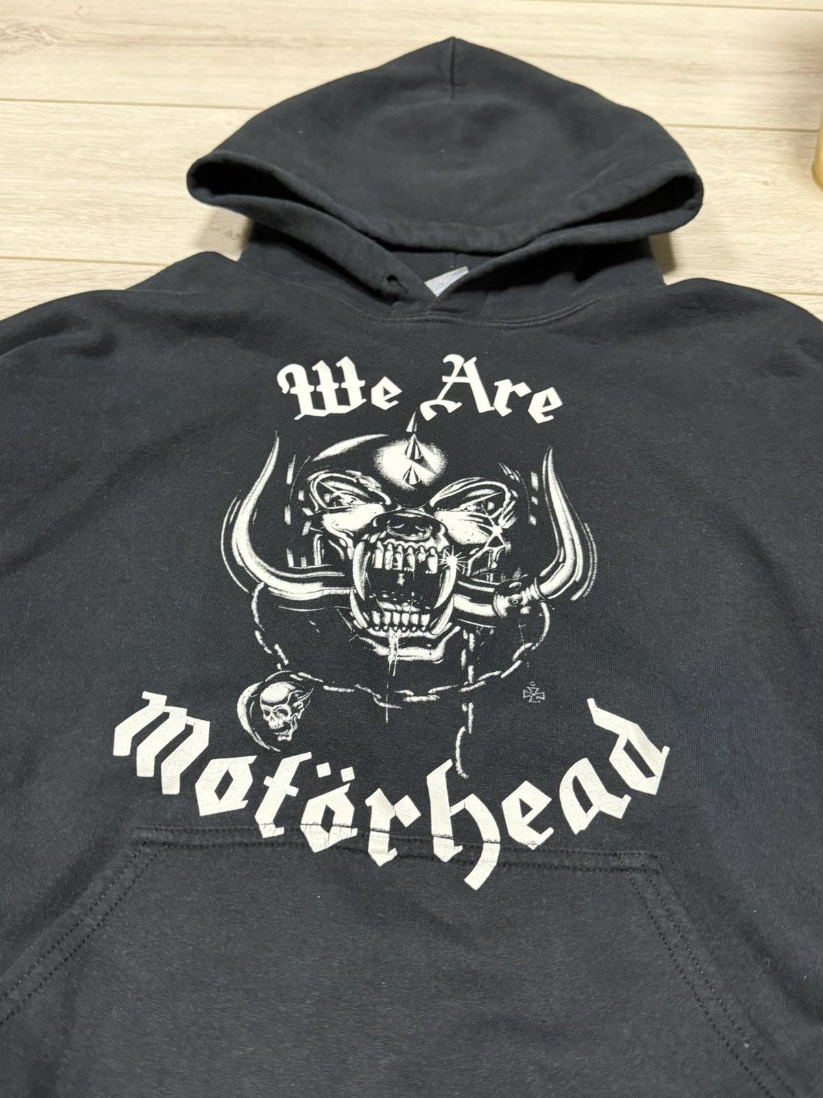 Vintage Motörhead hoodie we play rock n roll oversize boxy Size US L / EU 52-54 / 3 - 5 Thumbnail