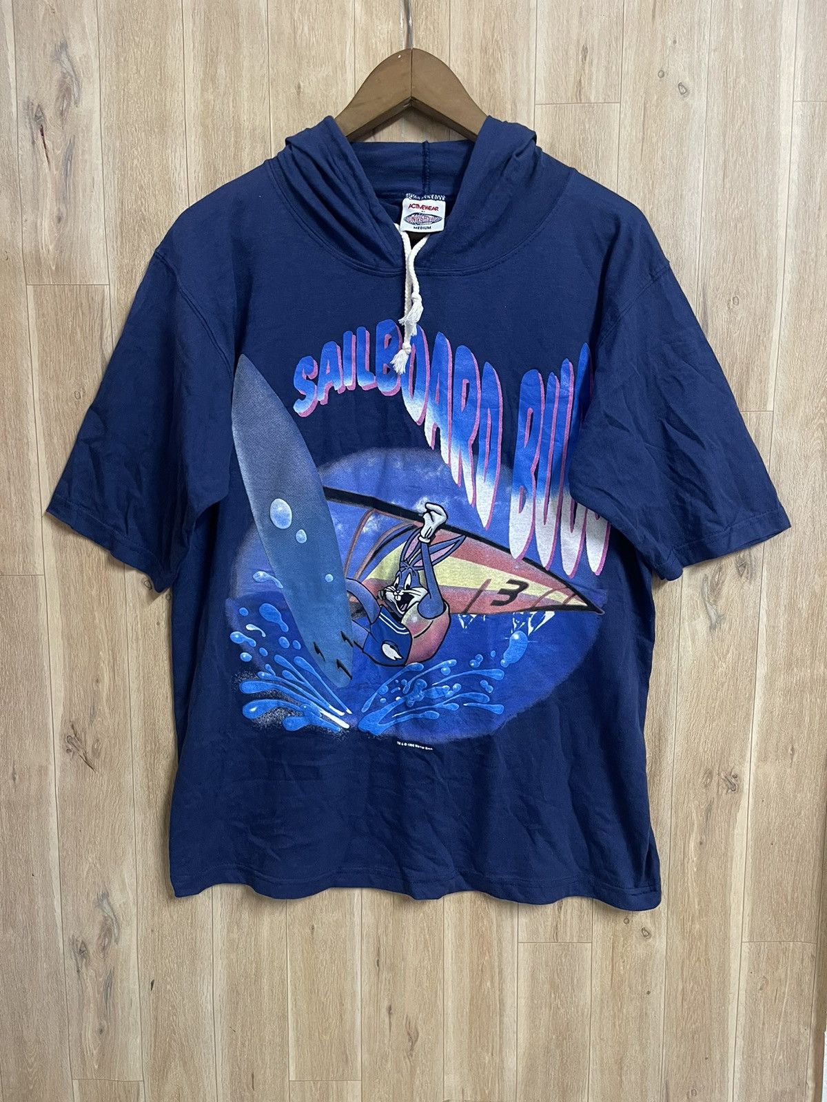 Vintage Vintage Bugs Bunny T shirt Hoodie M Taz Mania Looney Tunes Size US M / EU 48-50 / 2 - 1 Thumbnail