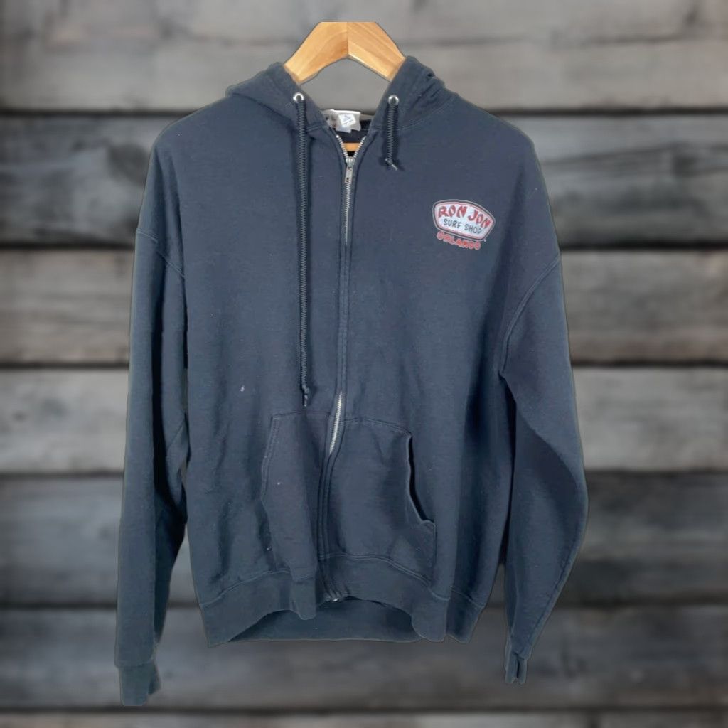 Ron Jon Surf Shop Ron Jon Surf Shop Hoodie Adult XL Black Pullover Sweatshirt Orlando Logo Size US XL / EU 56 / 4 - 1 Thumbnail